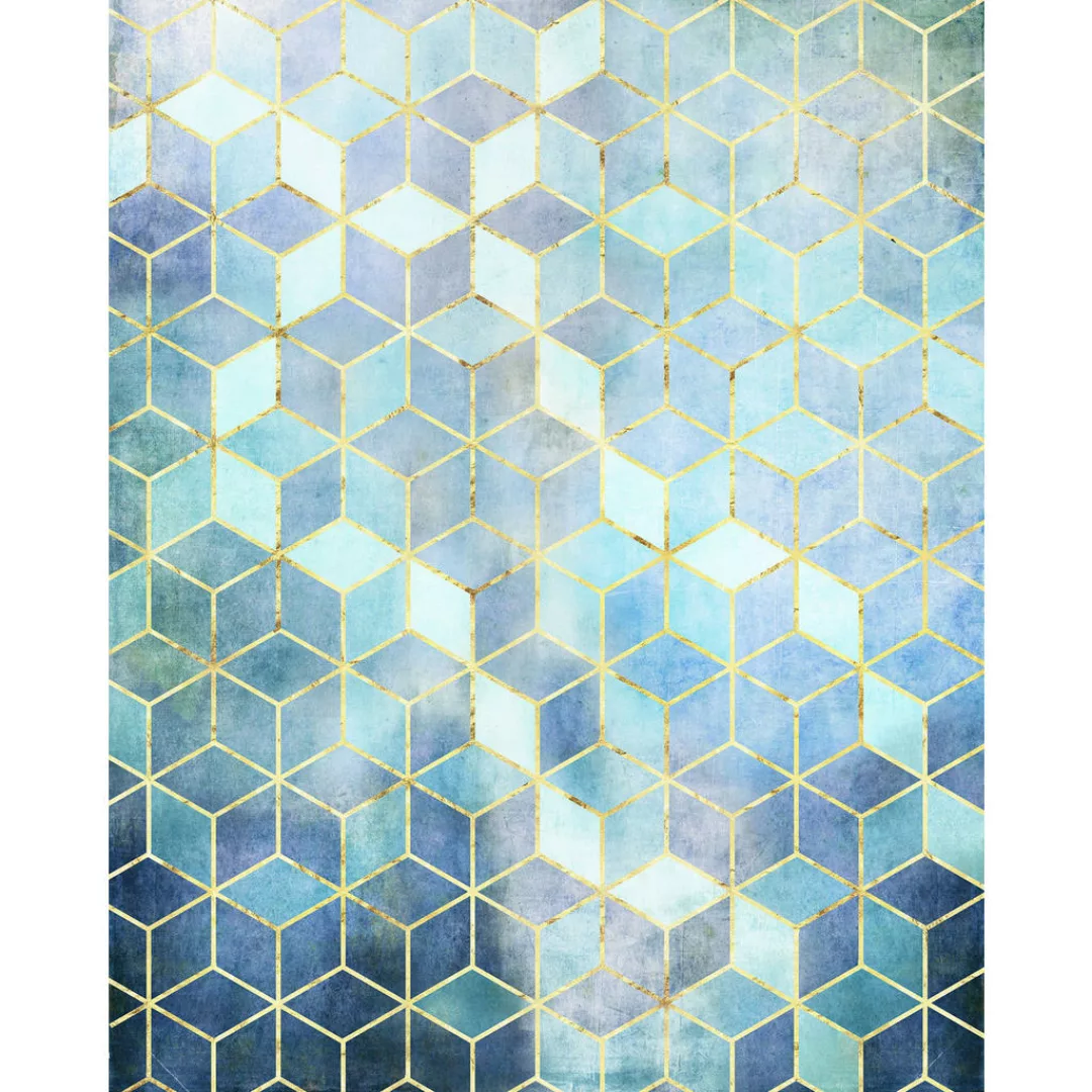 Komar Vliestapete »Digitaldruck Vlies - Mosaik Azzuro - Größe 200 x 250 cm« günstig online kaufen