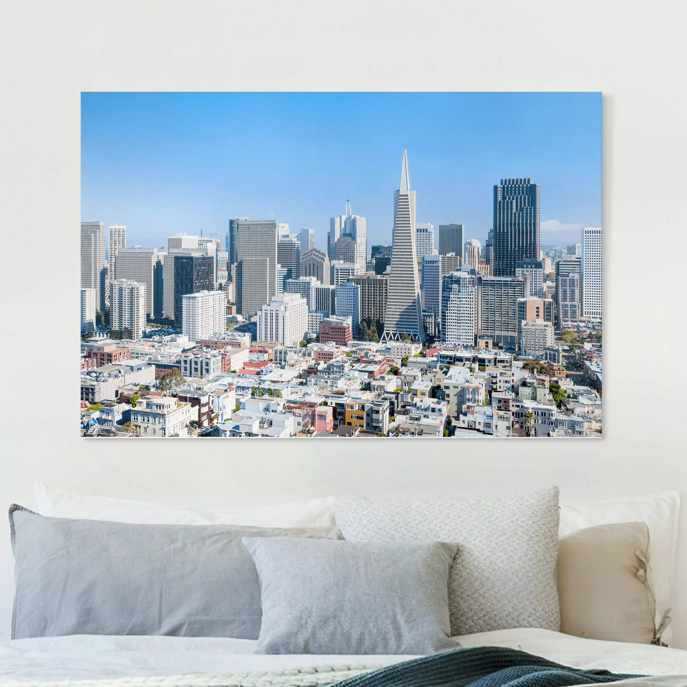 Leinwandbild San Francisco Skyline günstig online kaufen