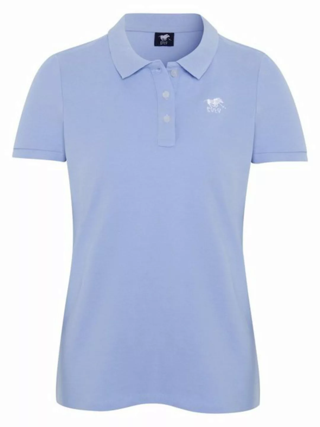 Polo Sylt Poloshirt mit Label-Stickerei günstig online kaufen