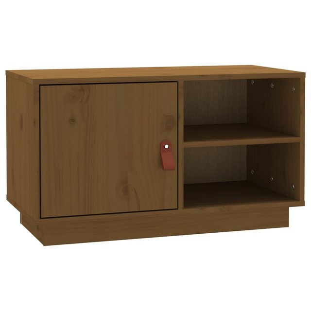 vidaXL TV-Schrank TV-Schrank Honigbraun 70x34x40 cm Massivholz Kiefer (1-St günstig online kaufen