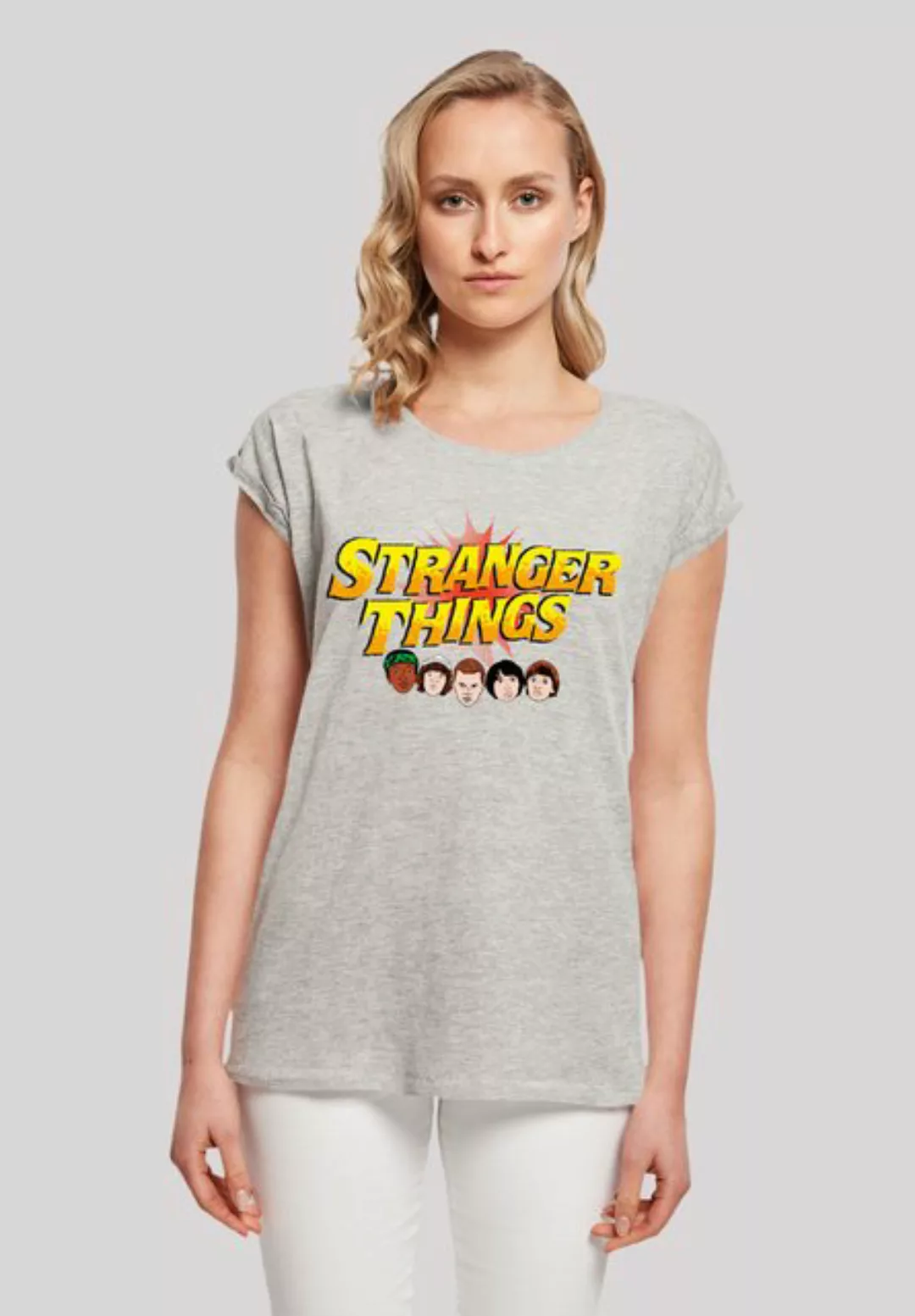 F4NT4STIC T-Shirt Stranger Things Comic Heads Premium Qualität günstig online kaufen