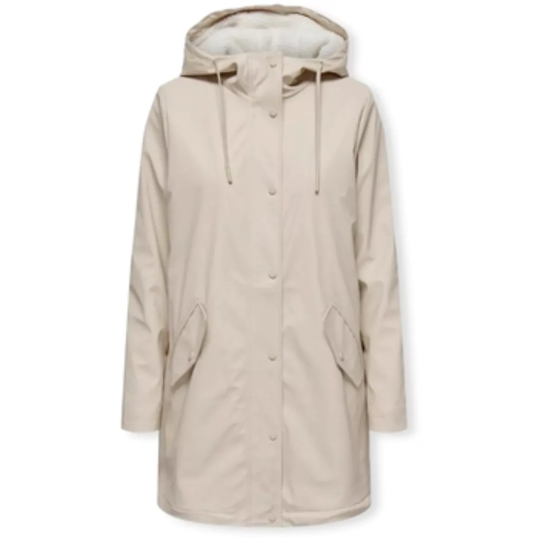 Only  Damenmantel Noos Sally Jacket - Oatmeal/White günstig online kaufen