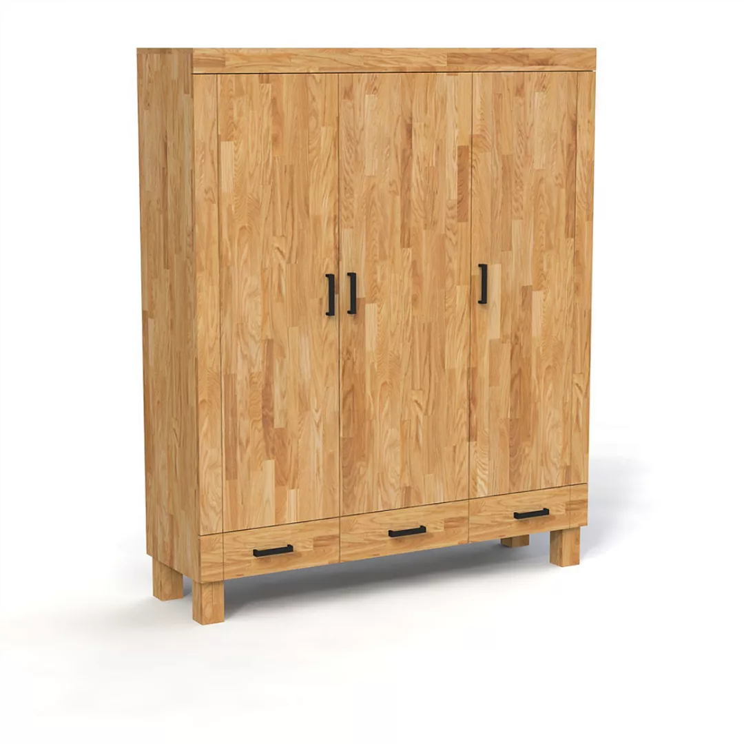 Wäscheschrank BINGO 3-T 3-Sk Holz massiv günstig online kaufen