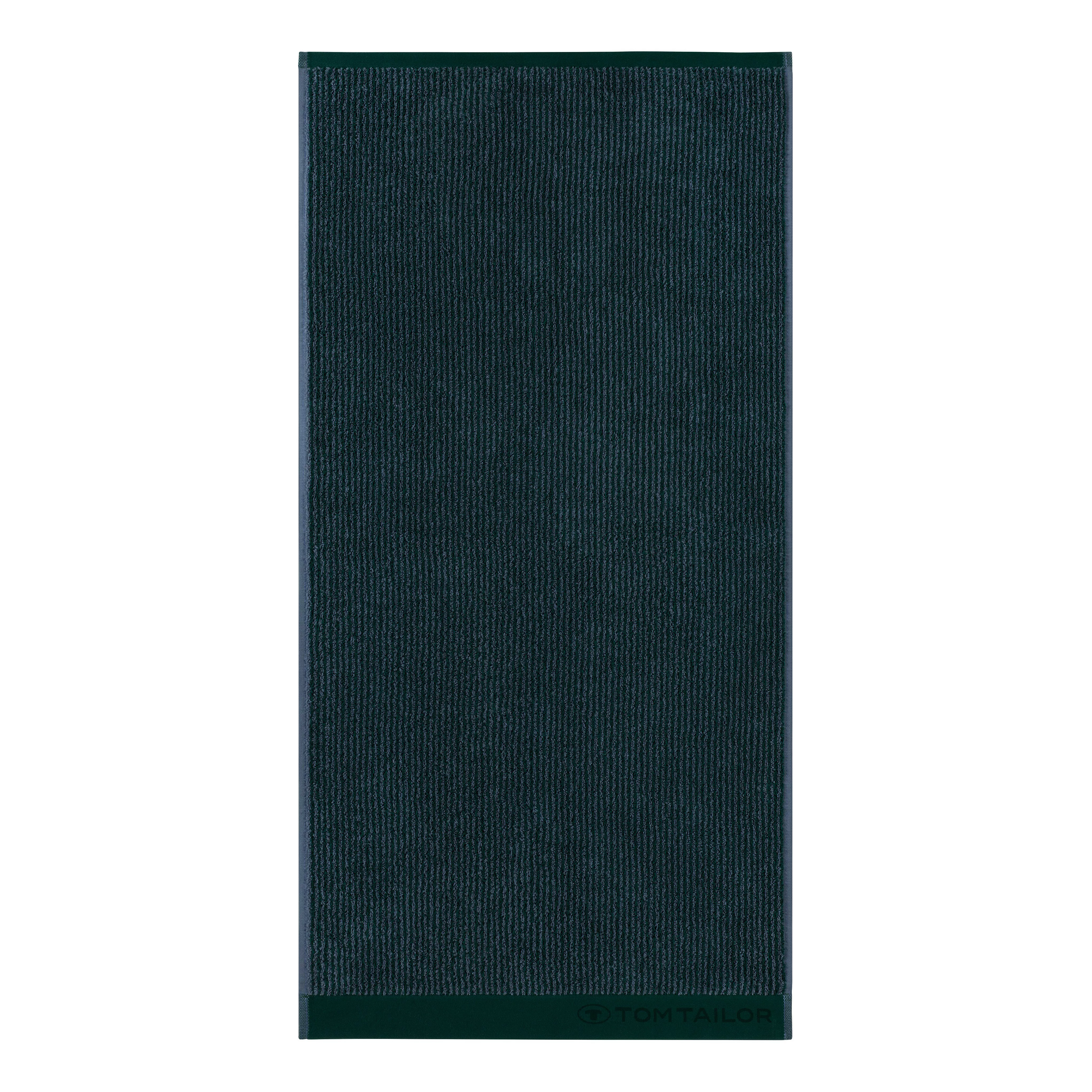TOM TAILOR Bath gestreiftes Handtuch Handtücher grün Gr. 70 x 140 günstig online kaufen