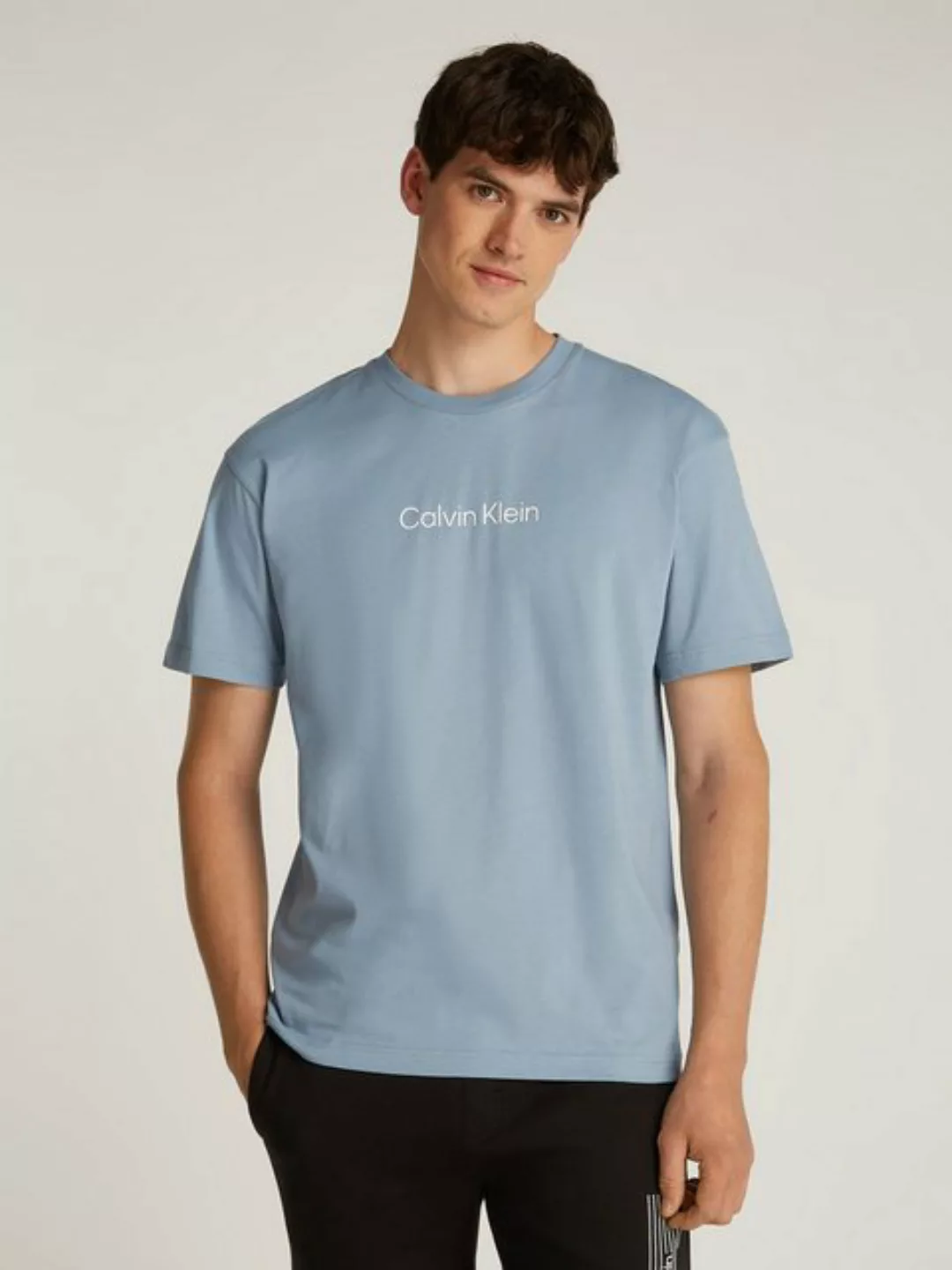 Calvin Klein T-Shirt HERO LOGO COMFORT T-SHIRT mit aufgedrucktem Markenlabe günstig online kaufen