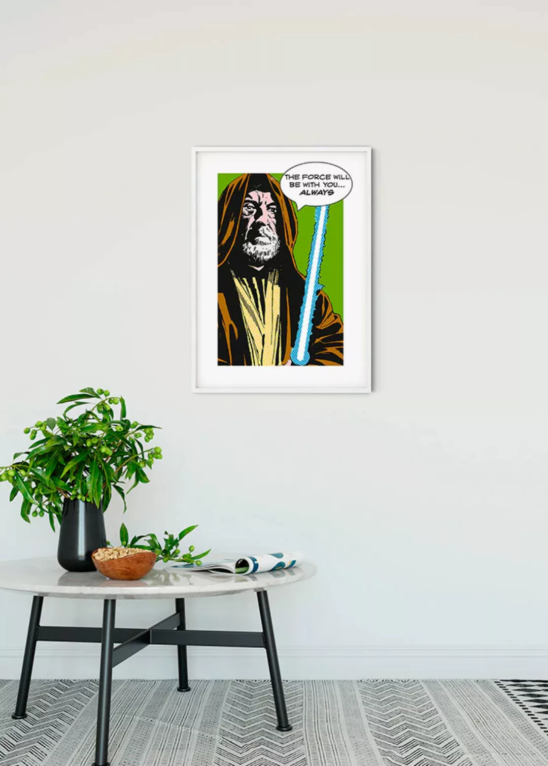 Komar Wandbild Star Wars Obi Wan 50 x 70 cm günstig online kaufen