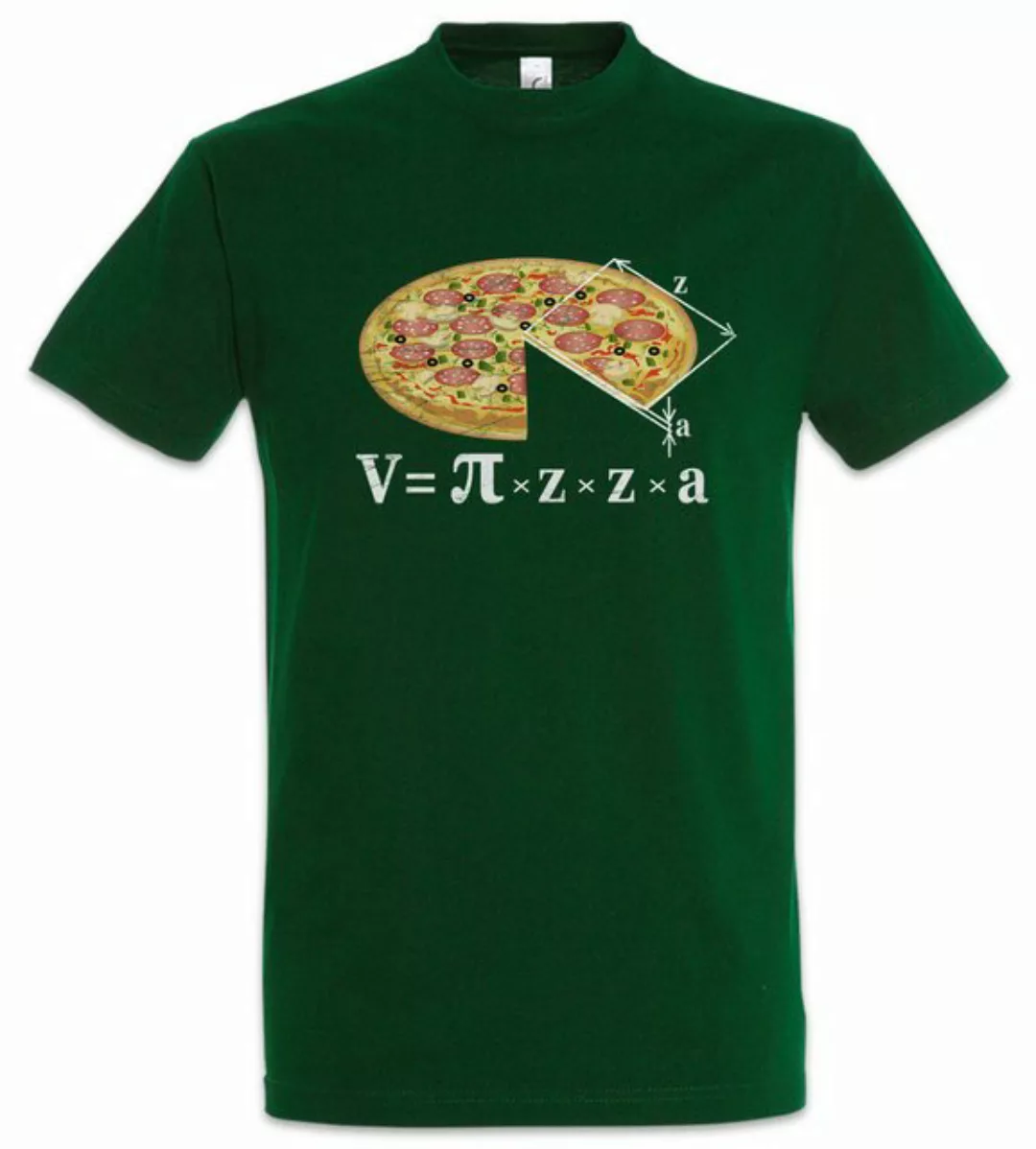 Urban Backwoods Print-Shirt V = Pizza I Herren T-Shirt Lehrer Fun Teacher P günstig online kaufen