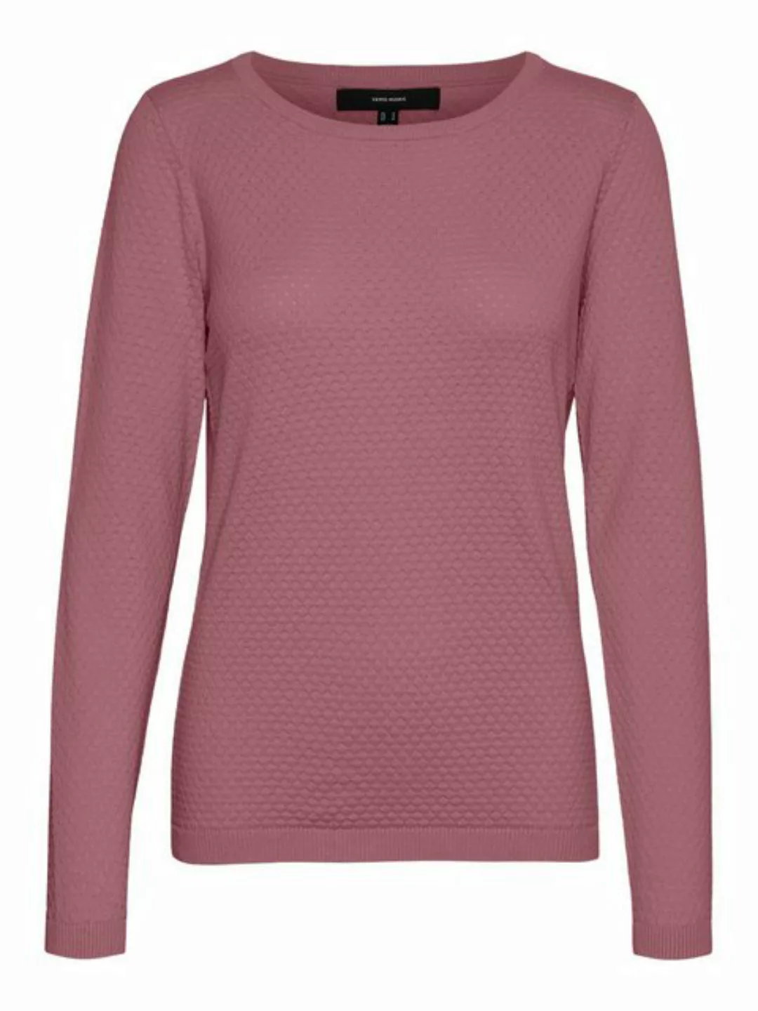 Vero Moda Rundhalspullover VMCARE STRUCTURE LS O-NECK BLOU NOOS günstig online kaufen