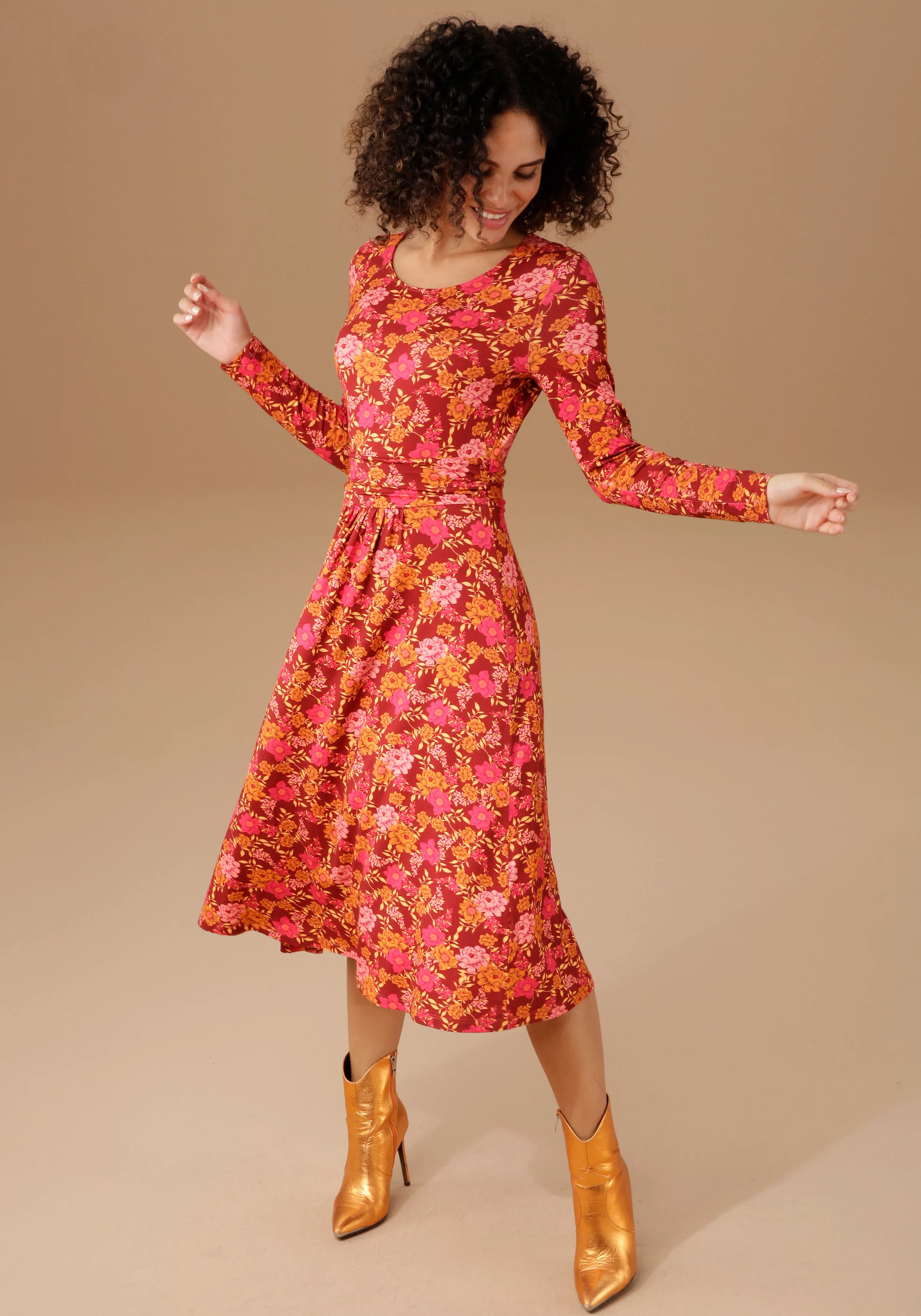 Aniston CASUAL Jerseykleid günstig online kaufen