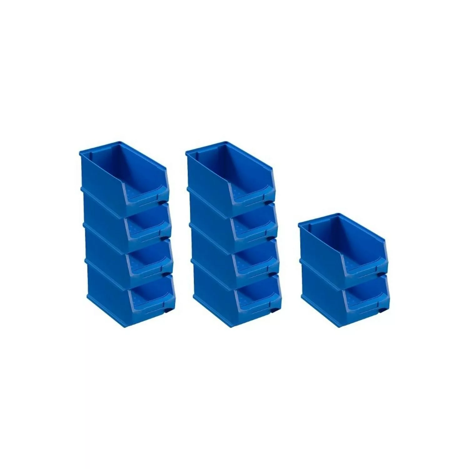 PROREGAL SparSet 10x Blaue Sichtlagerbox 3,0 HxBxT 12,5 x 14,5 x 23,5 cm 2, günstig online kaufen