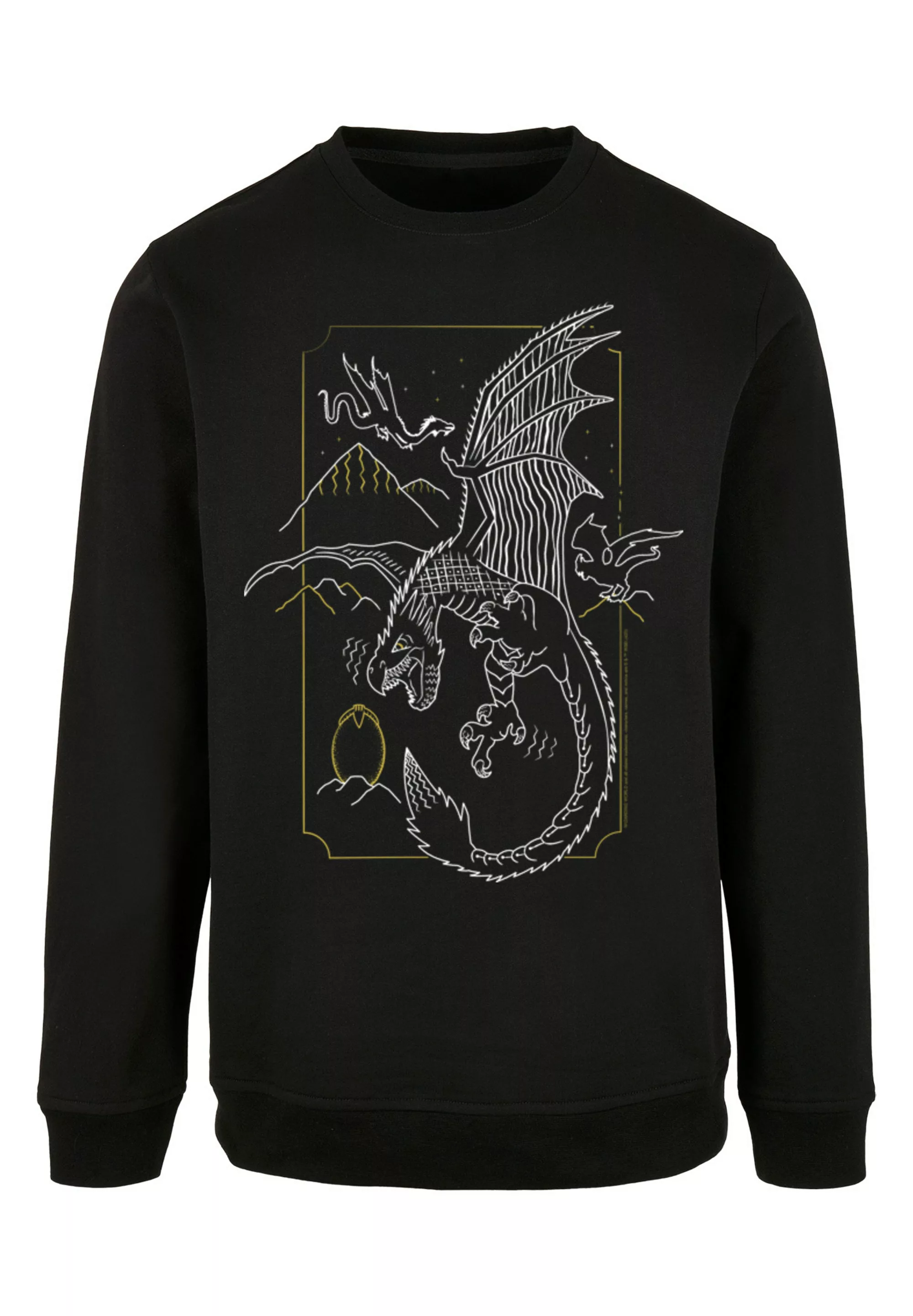 F4NT4STIC Sweatshirt "Harry Potter Dragon Line Art", Print günstig online kaufen