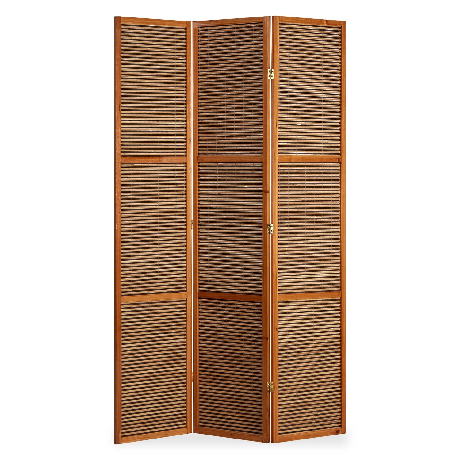 Homestyle4u Paravent 3-tlg. Sondergröße 200x120 cm in Braun cm 873 günstig online kaufen
