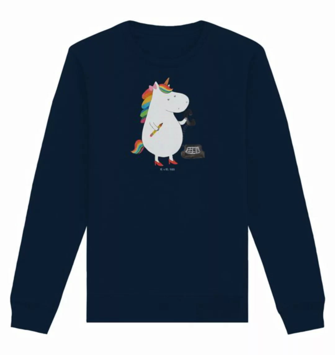 Mr. & Mrs. Panda Longpullover Größe S Einhorn Sekretärin - French Navy - Ge günstig online kaufen