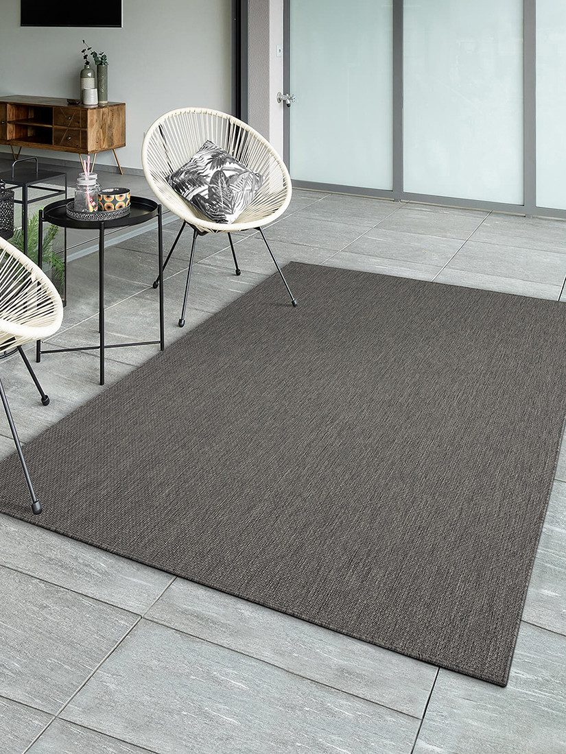 the carpet Teppich »Mistra«, rechteckig, 1 mm Höhe, moderner robuster In un günstig online kaufen