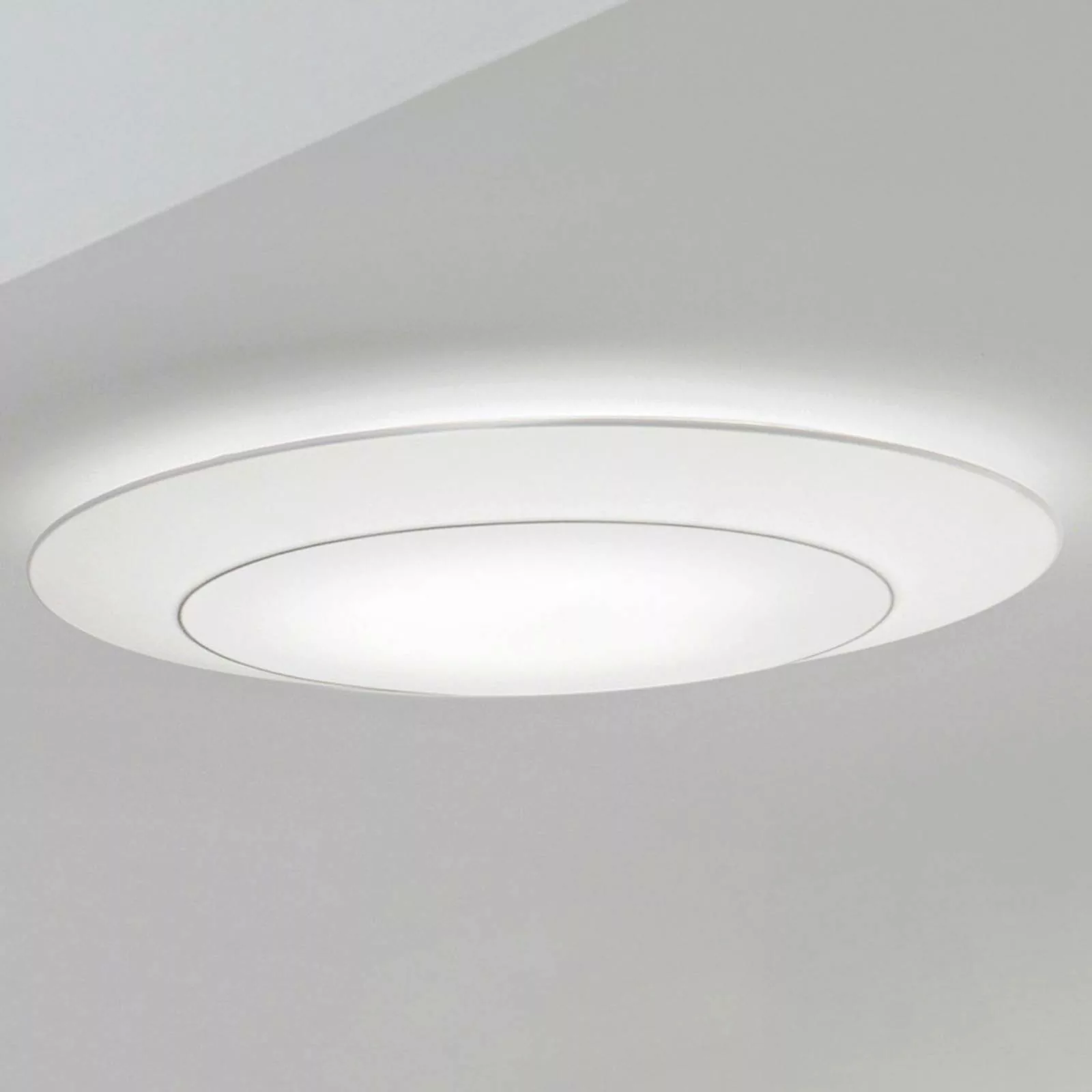 Modo Luce Ring Tonda Deckenlampe TRIAC weiß Ø65cm günstig online kaufen