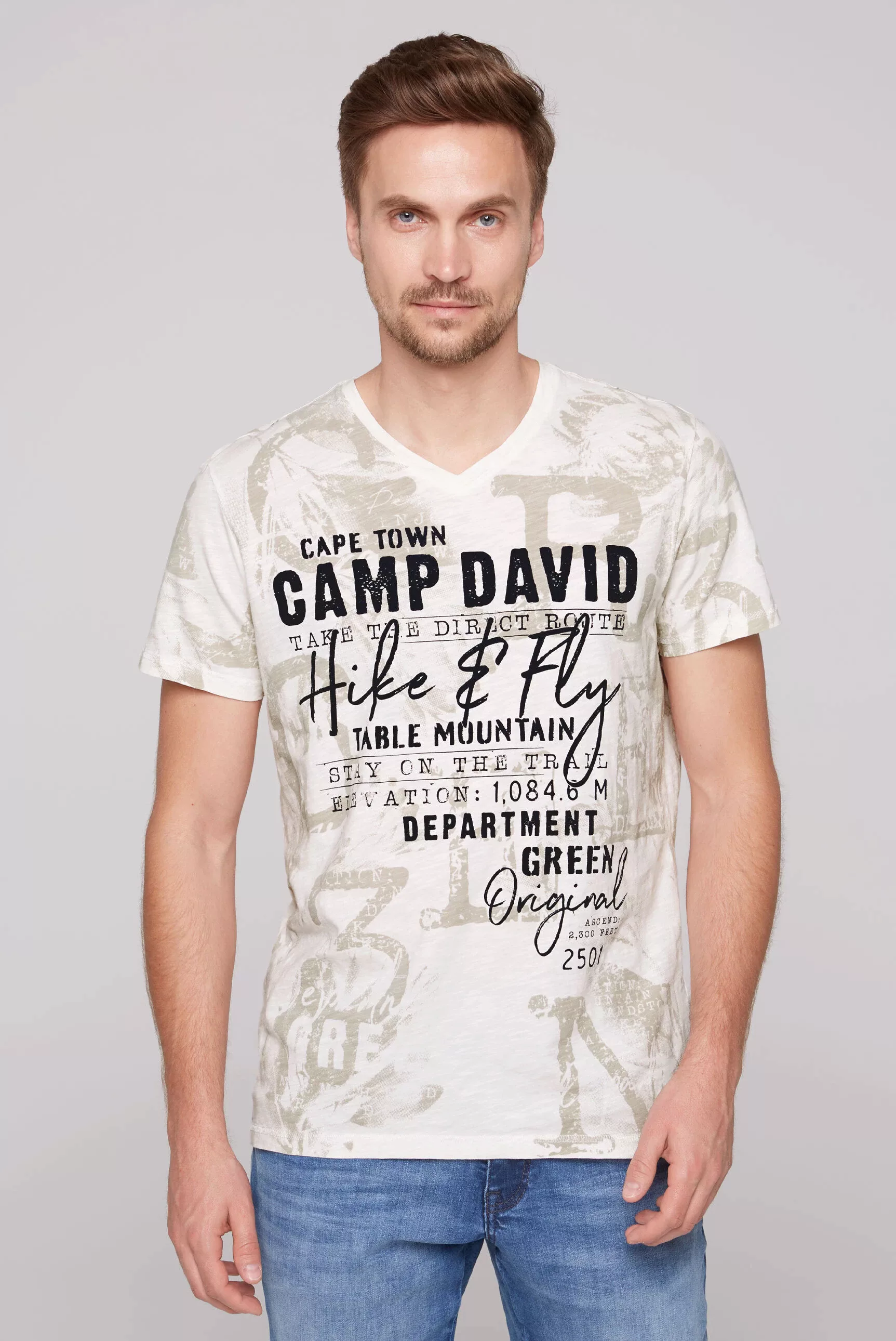 CAMP DAVID Poloshirt aus Baumwolle günstig online kaufen