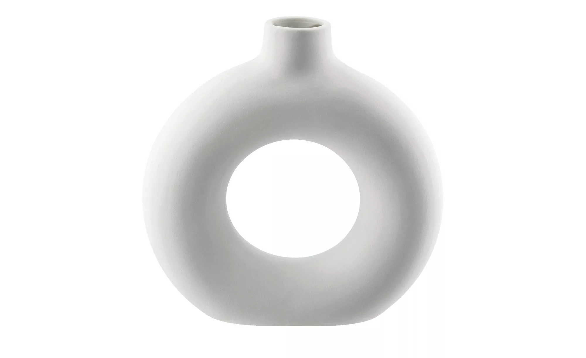 Vase ¦ weiß ¦ Porzellan ¦ Maße (cm): B: 15,5 H: 16 T: 4,5 Accessoires > Vas günstig online kaufen