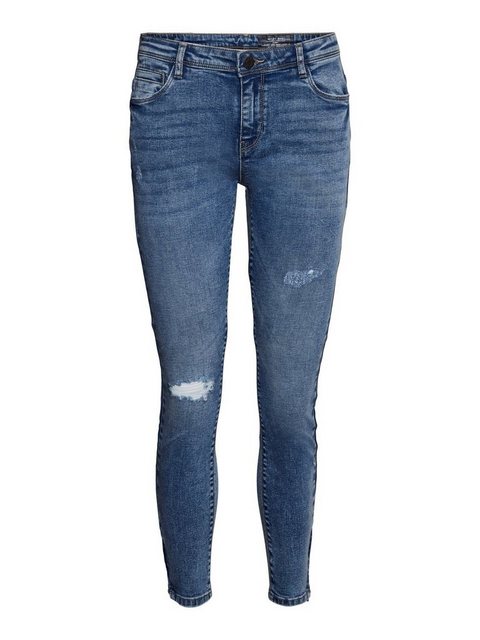Noisy May Damen Jeans NMKIMMY NW DART DEST JEANS AZ169MB Slim Fit Blau - Me günstig online kaufen