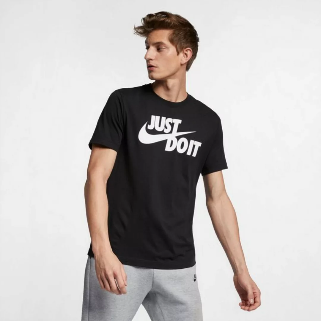 Nike Sportswear Just Do It Swoosh Kurzärmeliges T-shirt 3XL Black / White günstig online kaufen