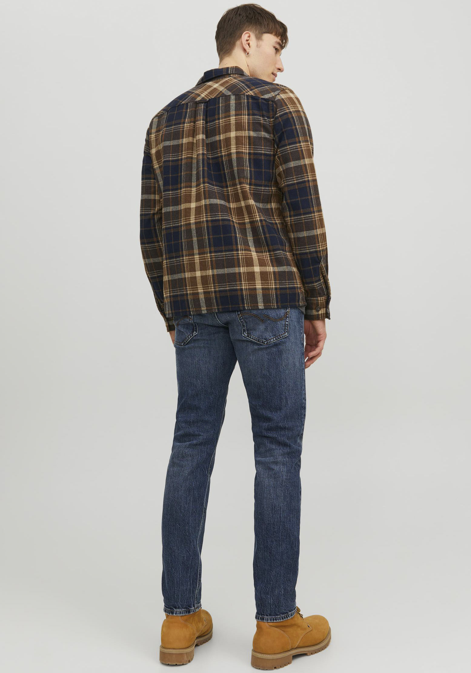 Jack & Jones Langarmhemd JJEEDDIE OVERSHIRT LS NOOS günstig online kaufen