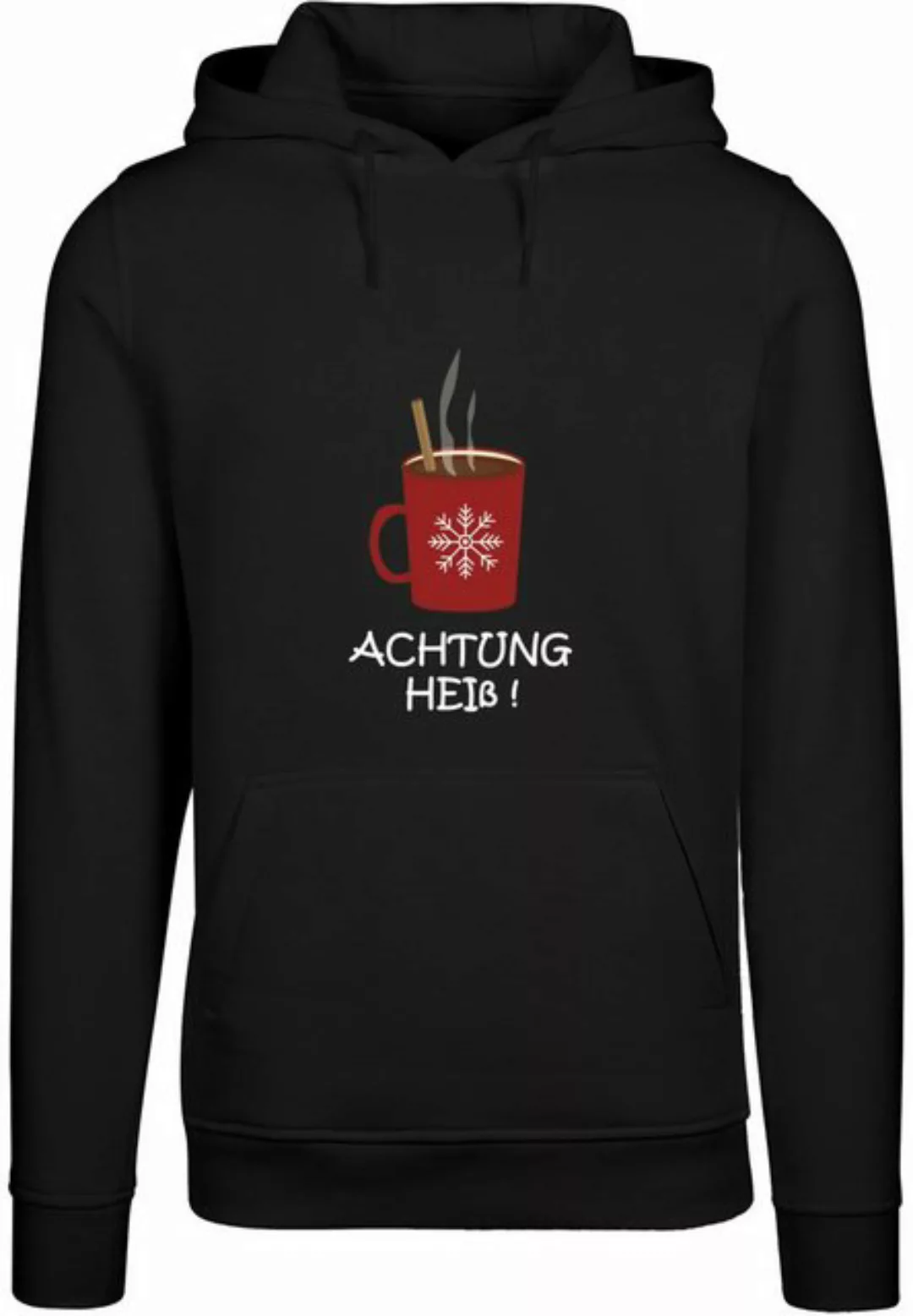 Merchcode Kapuzensweatshirt Merchcode Herren Achtung heiss Heavy Hoody (1-t günstig online kaufen