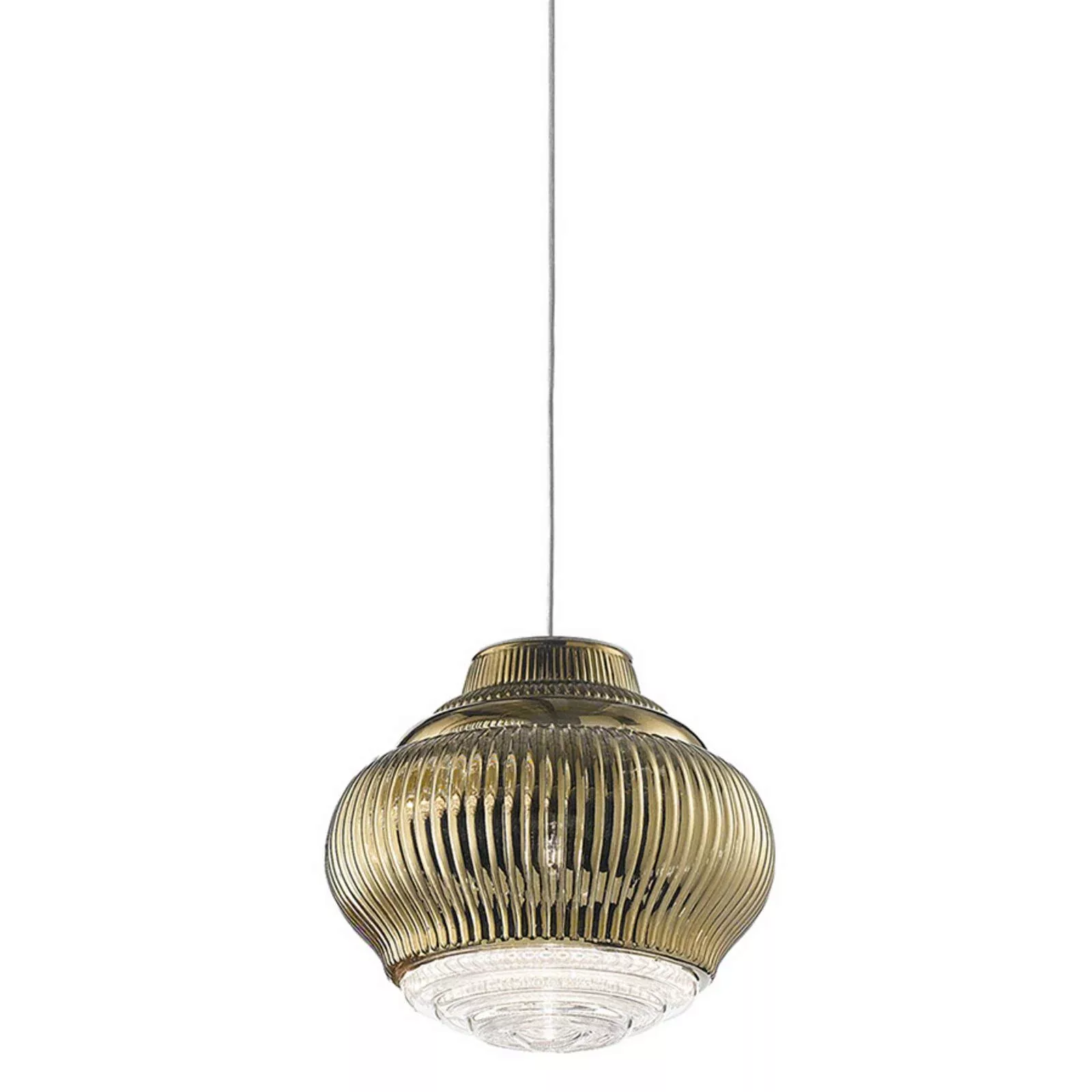 Pendellampe Bonnie 130 cm altgold metallic günstig online kaufen