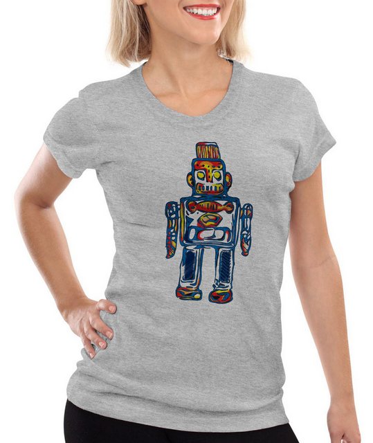 style3 T-Shirt Sheldon Toy Robot big bang cooper tbbt Roboter spielzeug Leo günstig online kaufen