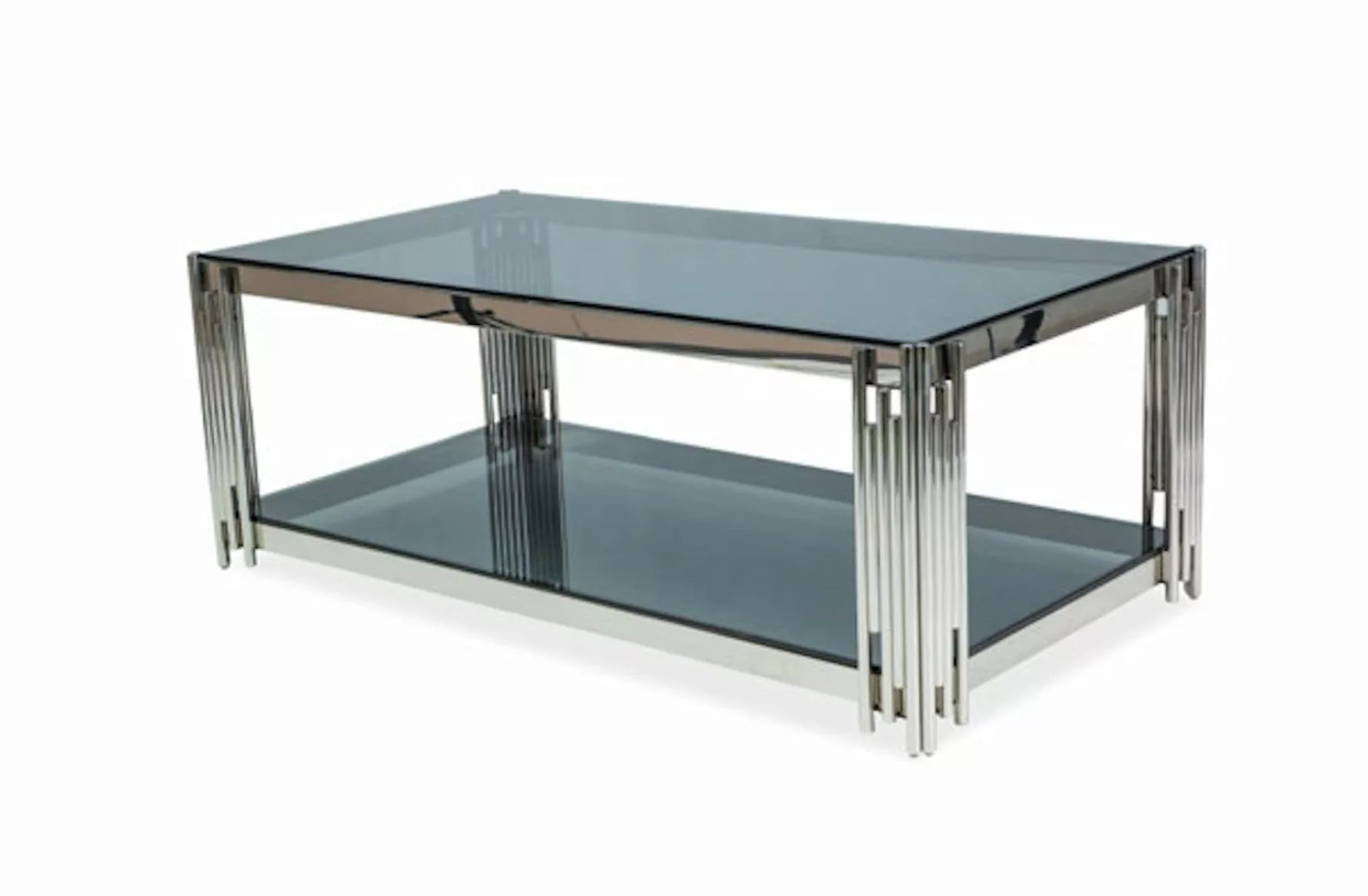 Feldmann-Wohnen Couchtisch Fyli (1-St), 120x60x40cm Chrom günstig online kaufen