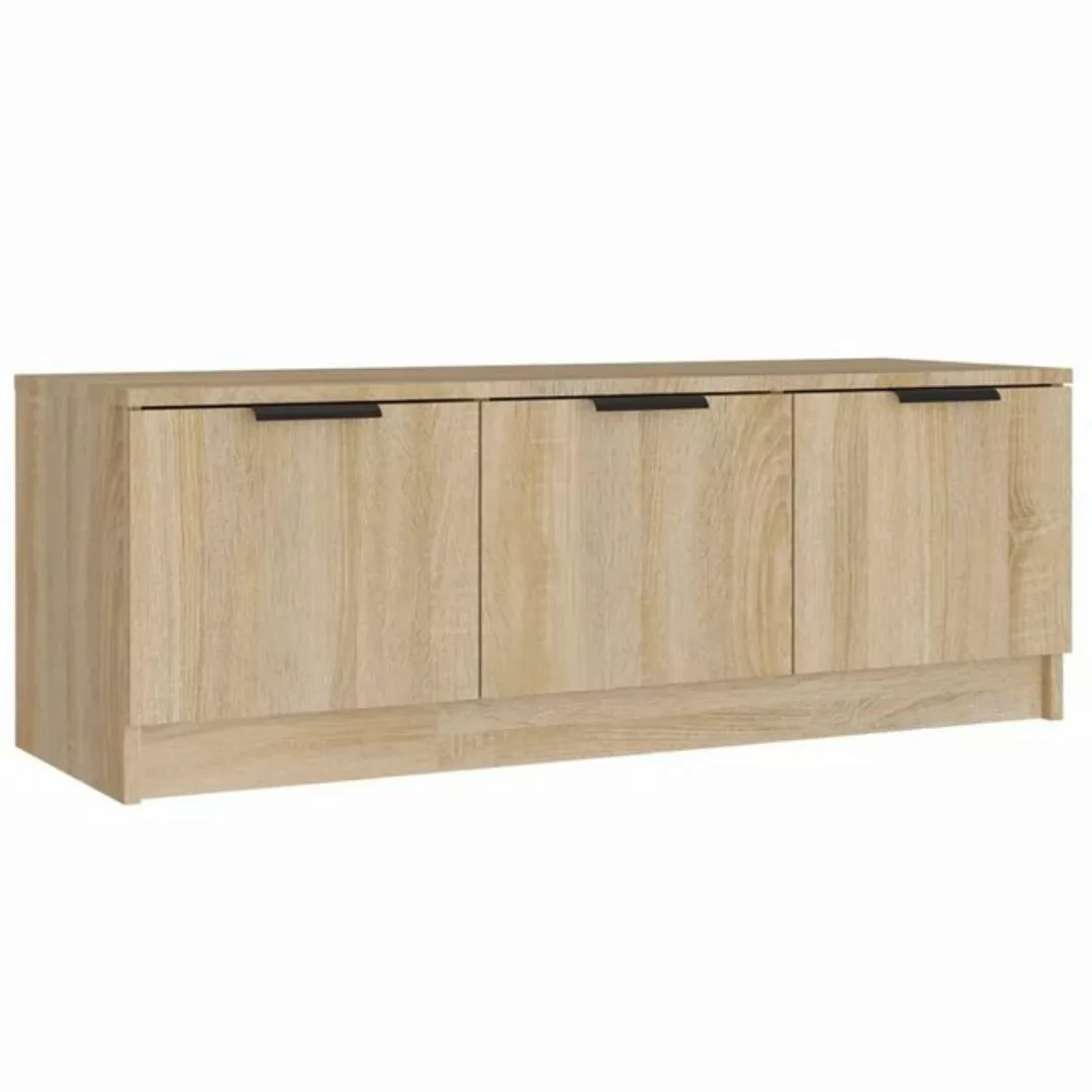 furnicato TV-Schrank Sonoma-Eiche 102x35x36,5 cm Holzwerkstoff günstig online kaufen