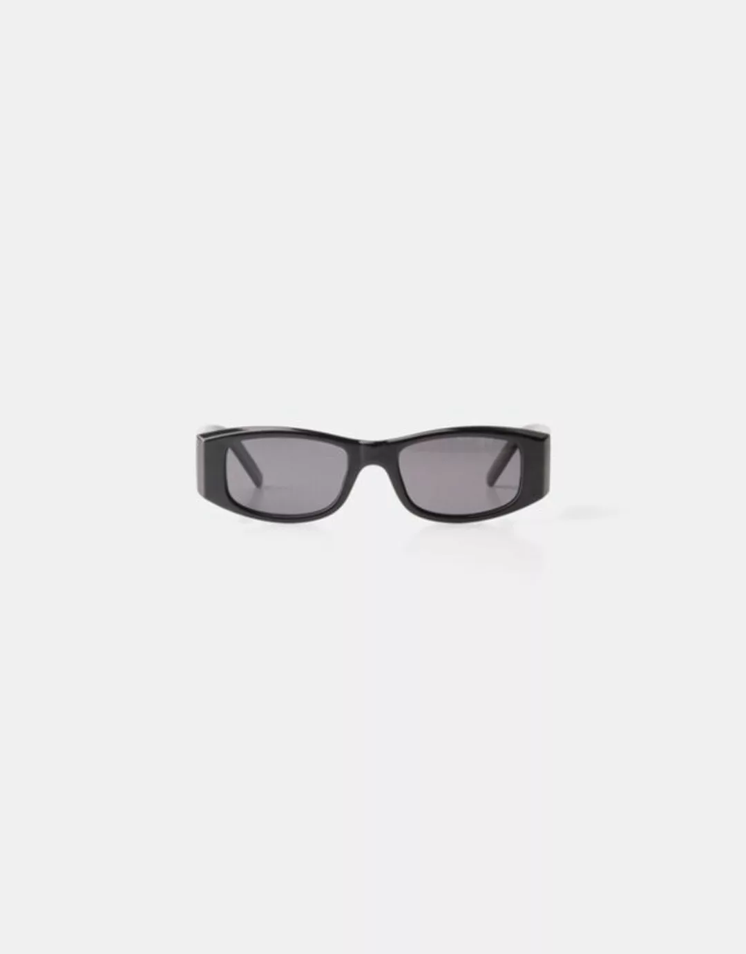 Bershka Rechteckige Polarisierte Sonnenbrille Damen Schwarz günstig online kaufen