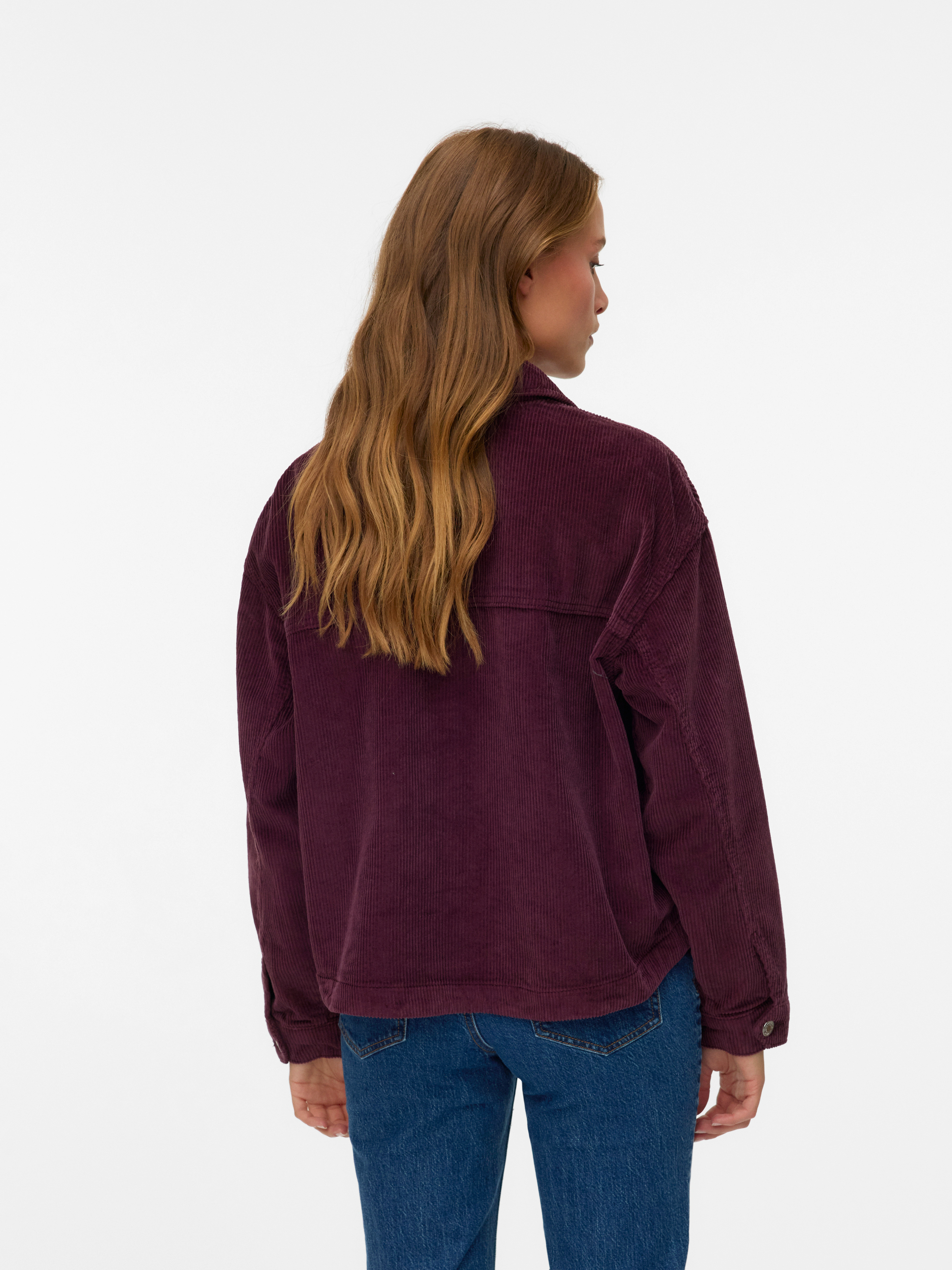 Vero Moda Cordjacke "VMJAMIE LS CORDUROY SHACKET MIX NOOS" günstig online kaufen
