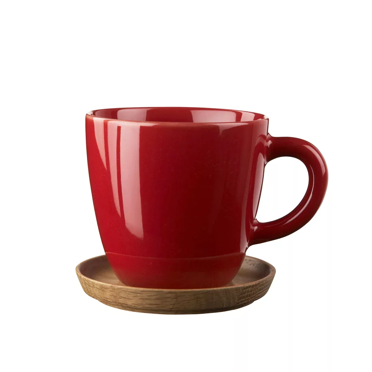Höganäs Kaffeetasse apfelrot glänzend günstig online kaufen