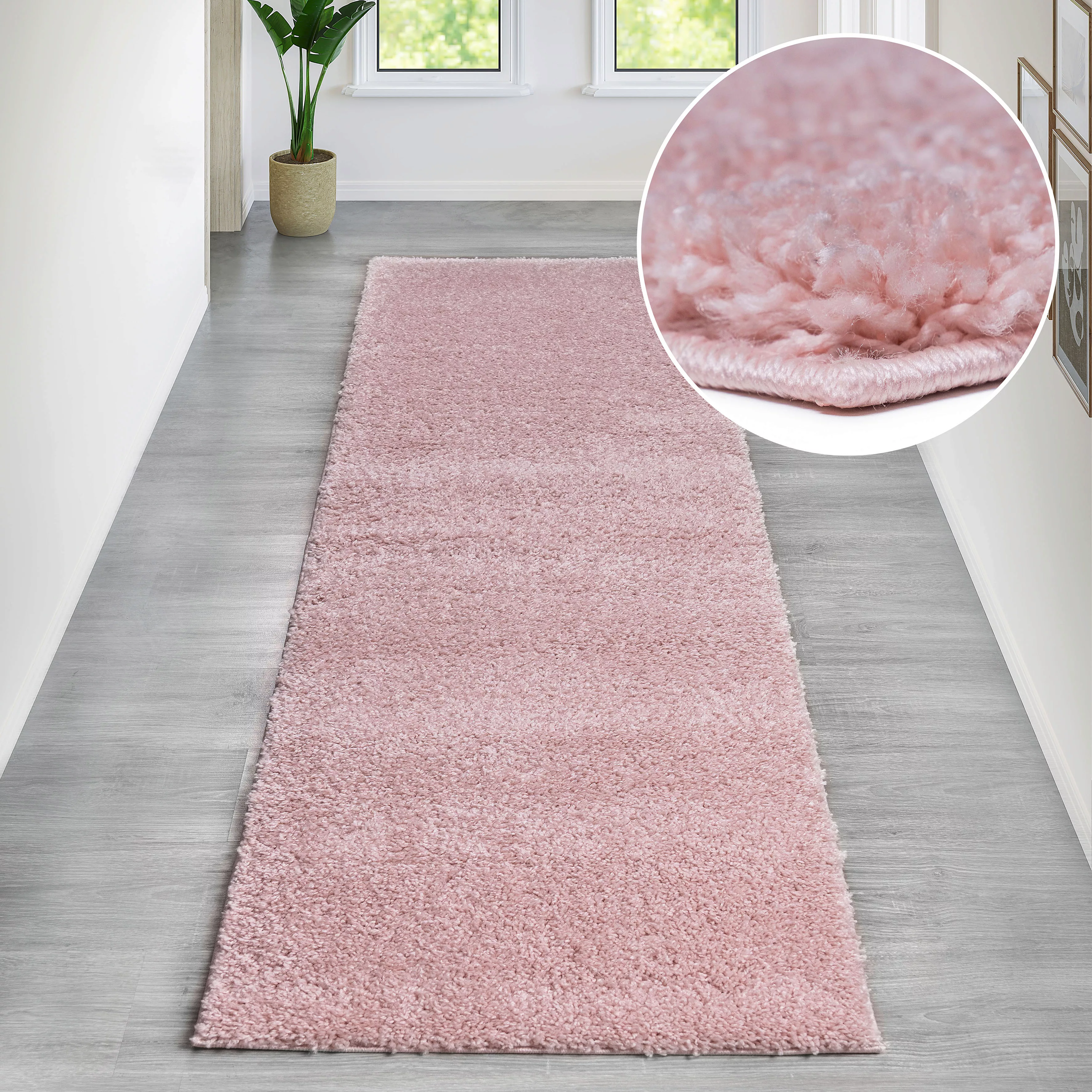 Bruno Banani Läufer Shaggy Soft, rechteckig, günstig online kaufen