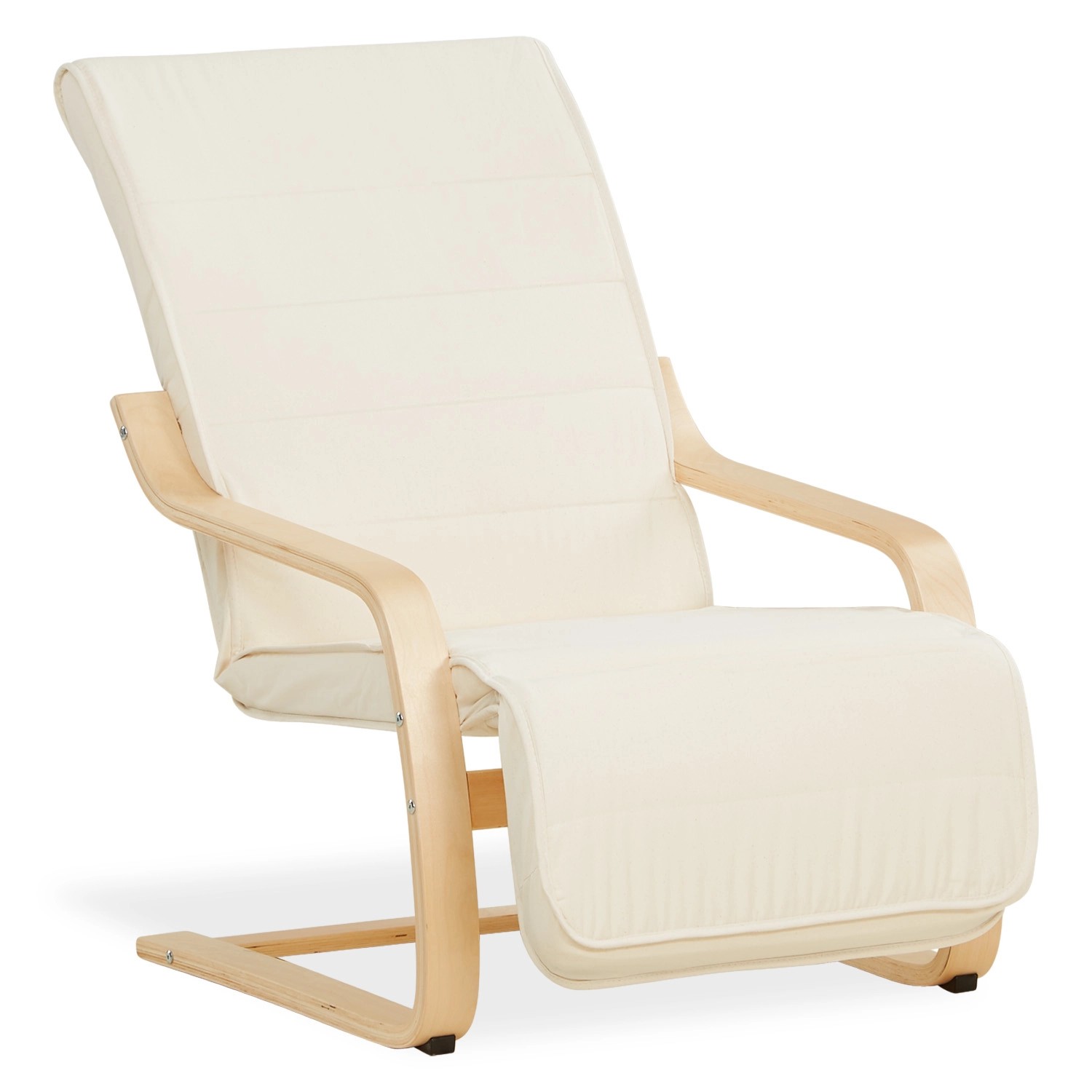 Homestyle4u Relaxsessel mit Fußstütze in Beige 2406 günstig online kaufen