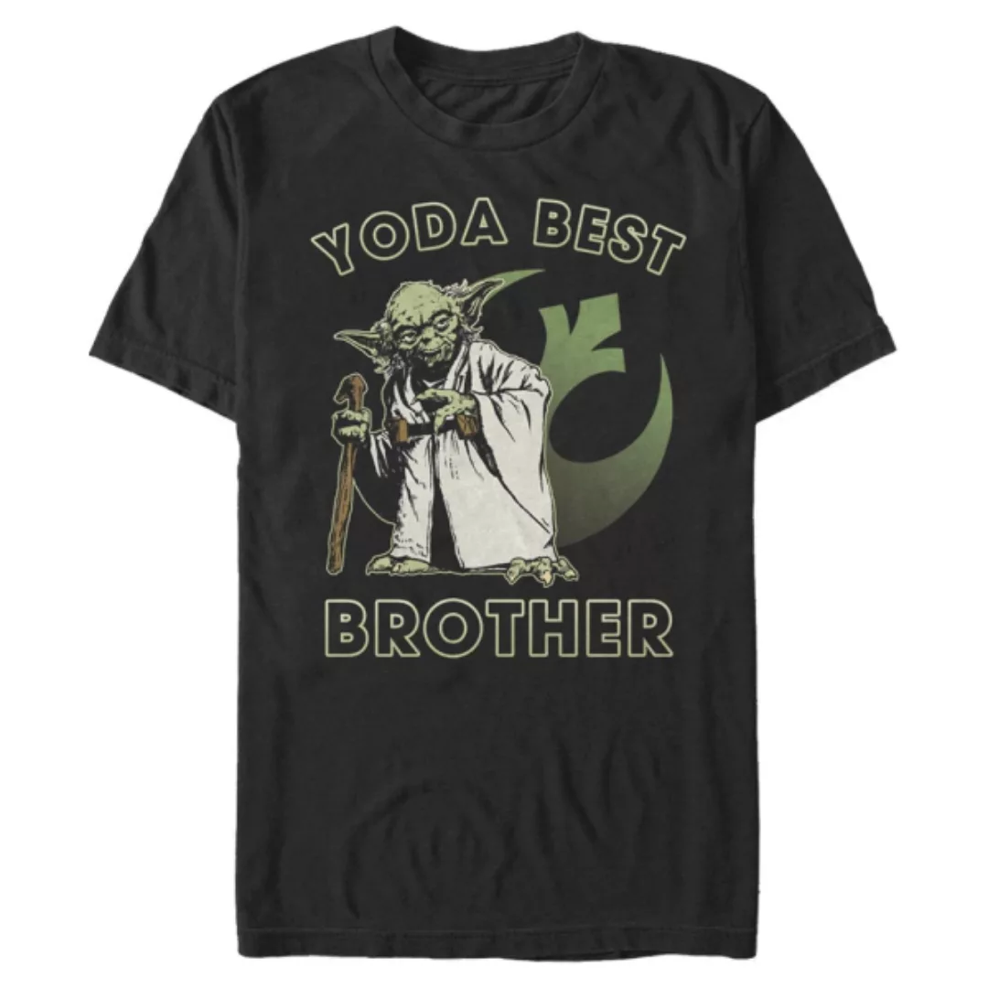 Star Wars - Yoda Best Brother - Familie - Männer T-Shirt günstig online kaufen