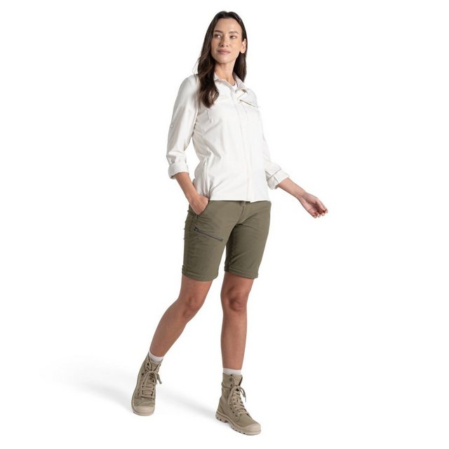 Craghoppers Outdoorhose NosiLife Zip-off Tropenhose für Damen Insektenabwei günstig online kaufen