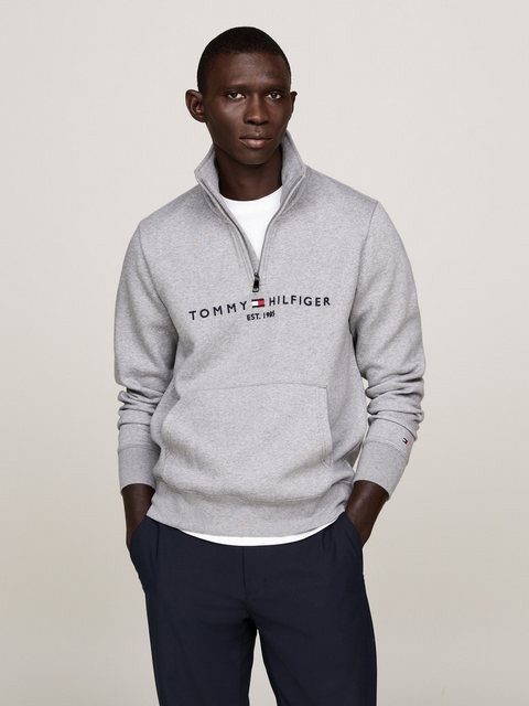 Tommy Hilfiger Sweatshirt TOMMY LOGO MOCKNECK günstig online kaufen