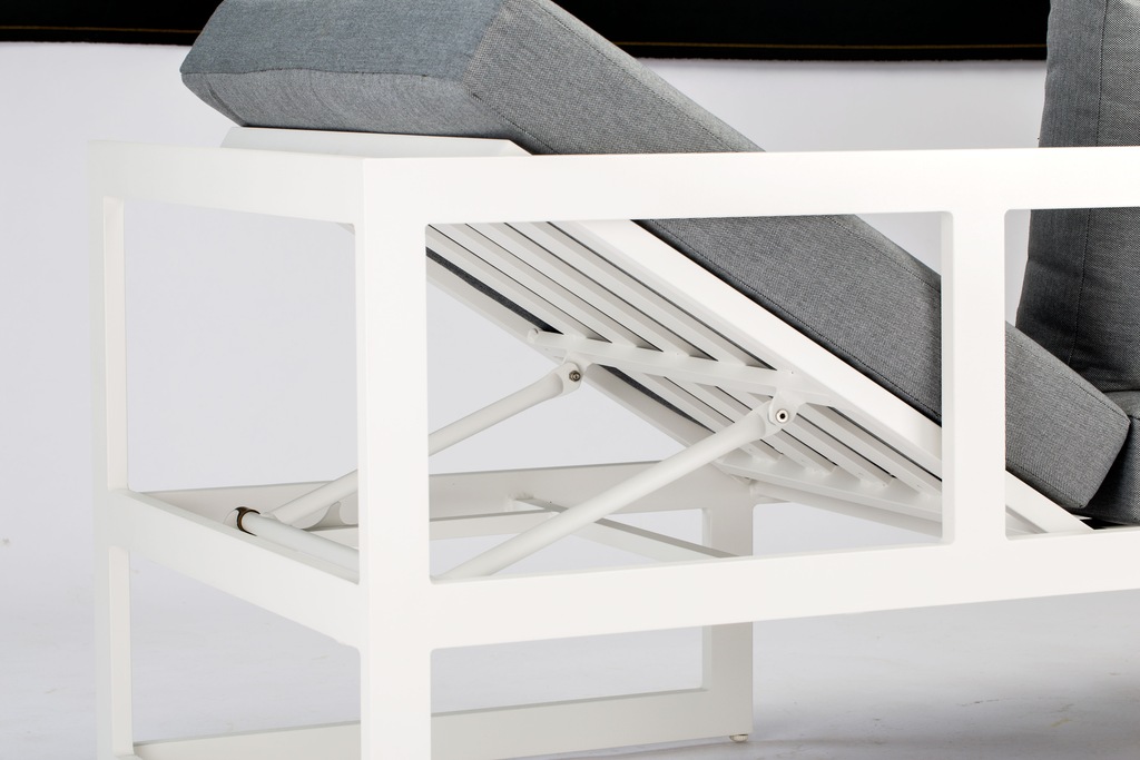 Best Loungeset "Rhodos", (Set, 15 tlg.), bestehend aus 2 Sitzbänken, 1 Tisc günstig online kaufen