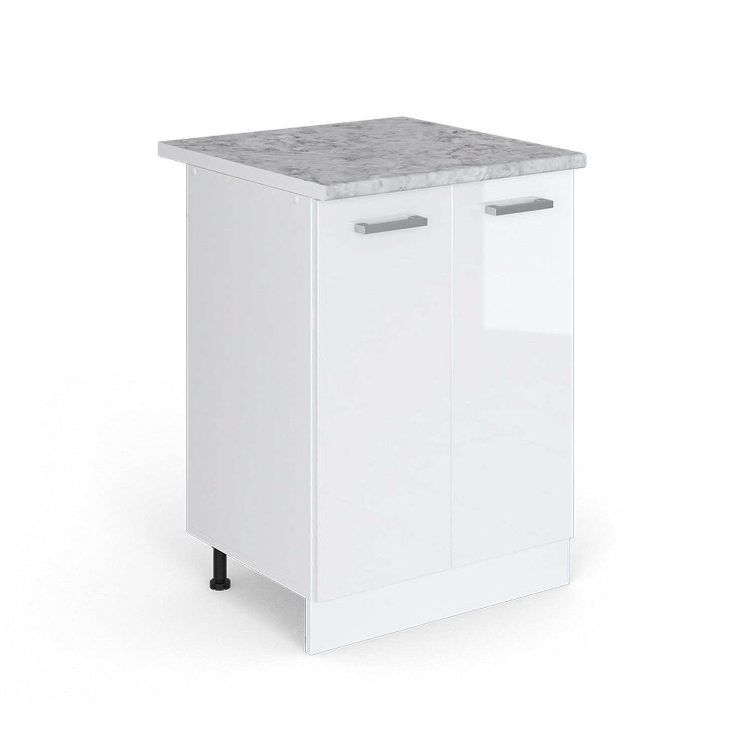 Vicco Unterschrank R-Line, Weiß Hochglanz/Weiß, 60 günstig online kaufen