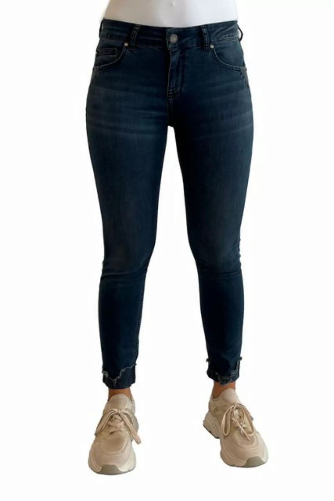 Zhrill Mom-Jeans Skinny Jeans ZHNOVA Blau angenehmer Tragekomfort günstig online kaufen