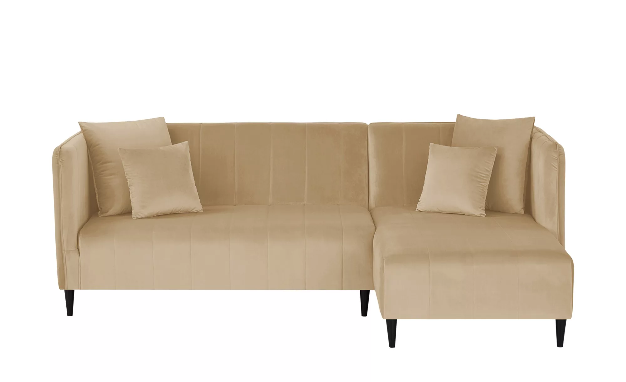smart Ecksofa - beige - 80 cm - Polstermöbel > Sofas > Ecksofas - Möbel Kra günstig online kaufen
