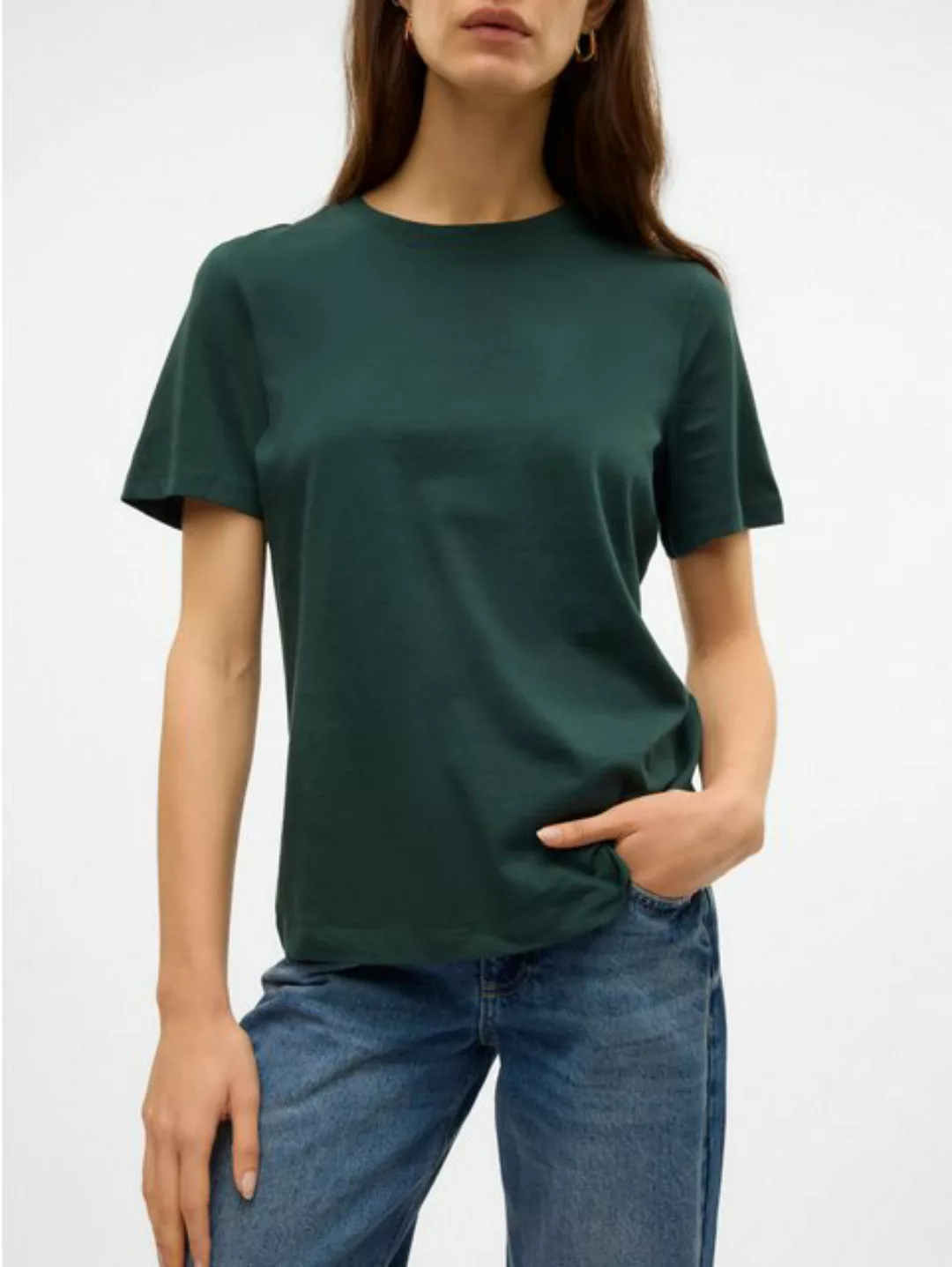 Vero Moda Kurzarmshirt VMPAULINA SS T-SHIRT GA JRS NOOS günstig online kaufen