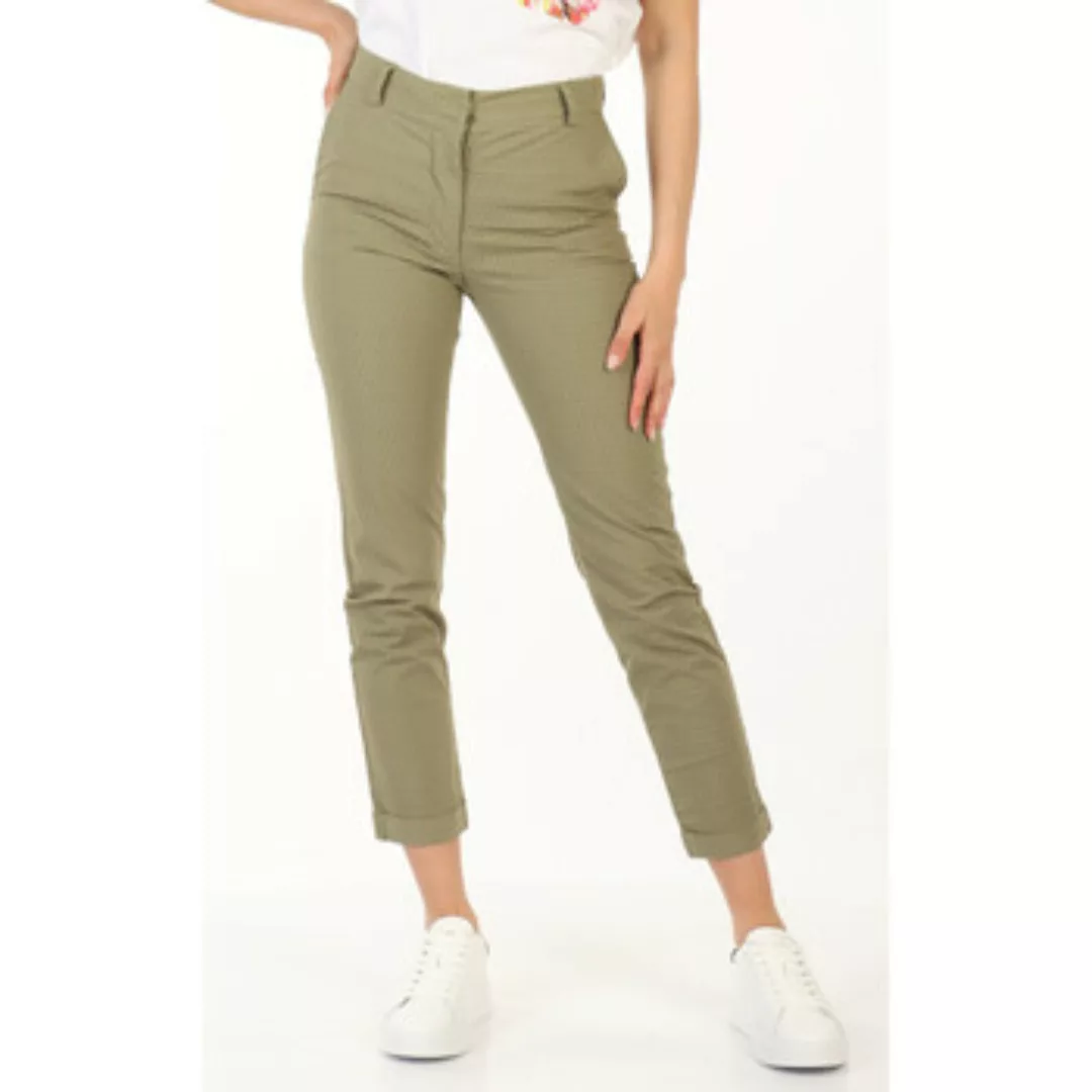 Manila Grace  3/4 Jeans PANTALONI CHINO CON RISVOLTO Art. P082CT günstig online kaufen