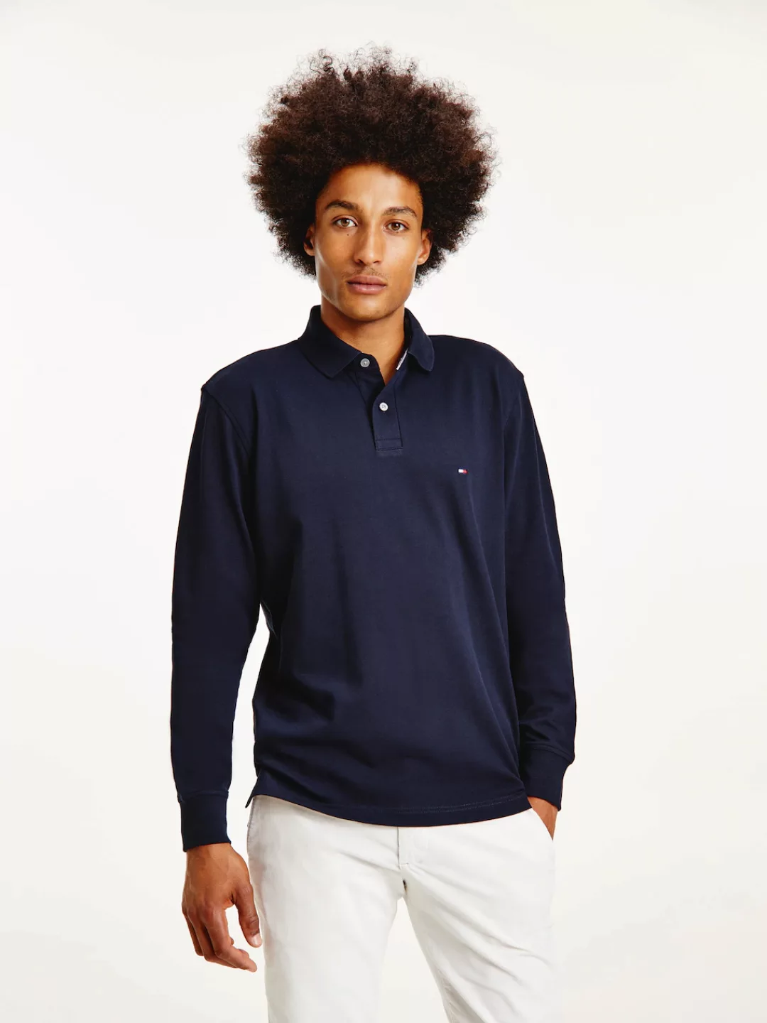 Tommy Hilfiger Langarm-Poloshirt 1985 REGULAR LS POLO günstig online kaufen