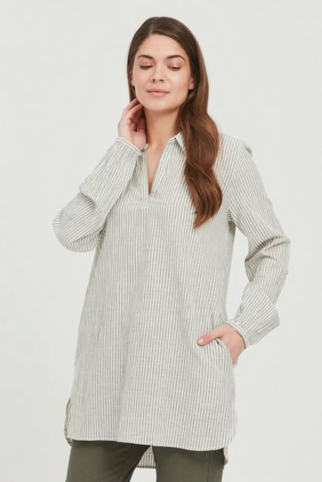 fransa Schlupfbluse "Fransa FRALSTRIPE 1 Tunic - 20609302" günstig online kaufen