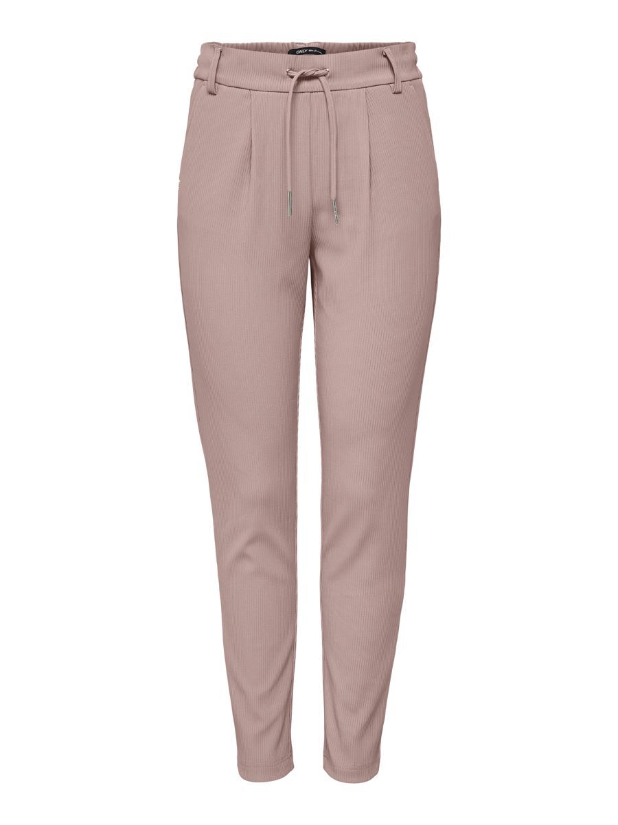 ONLY Poptrash Mid Waist Hose Damen Pink günstig online kaufen