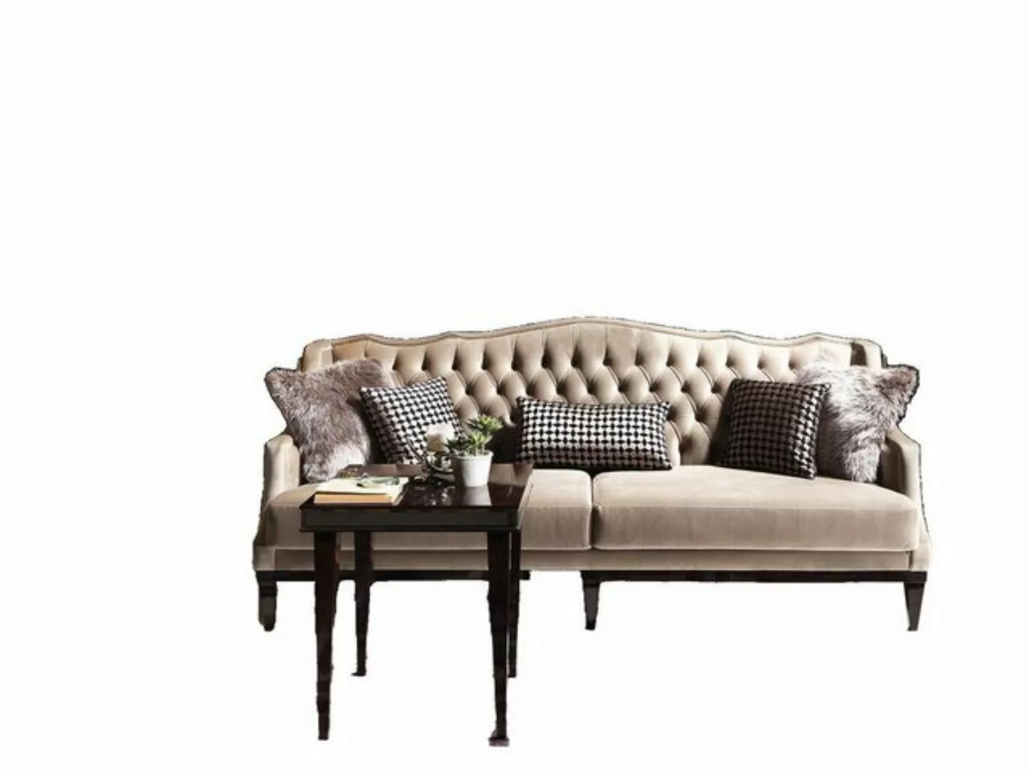 JVmoebel 3-Sitzer Polstersofa Polstersofa Dreisitzer Chesterfield Sofa 3 Si günstig online kaufen