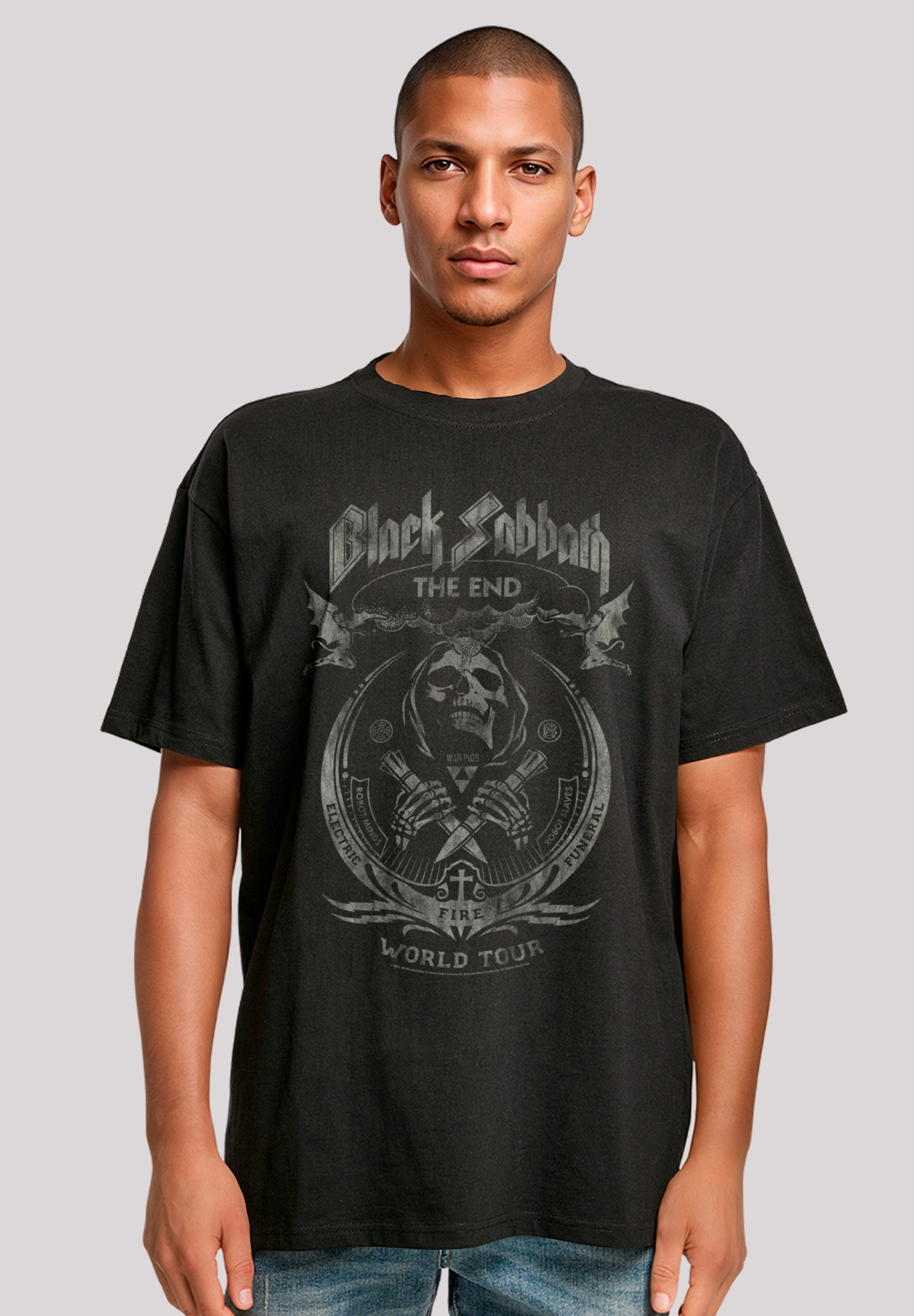 F4NT4STIC T-Shirt "Black Sabbath The End World Tour", Premium Qualität günstig online kaufen