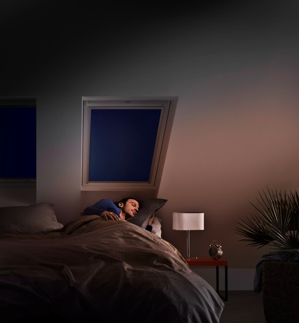 Velux Verdunkelungsrollo manuell DKL MK12 1100S Blau günstig online kaufen