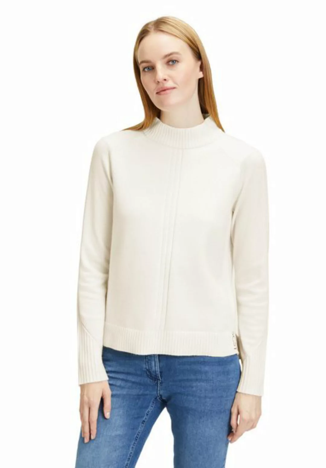 Betty Barclay Strickpullover Betty Barclay Feinstrickpullover mit Rippenstr günstig online kaufen